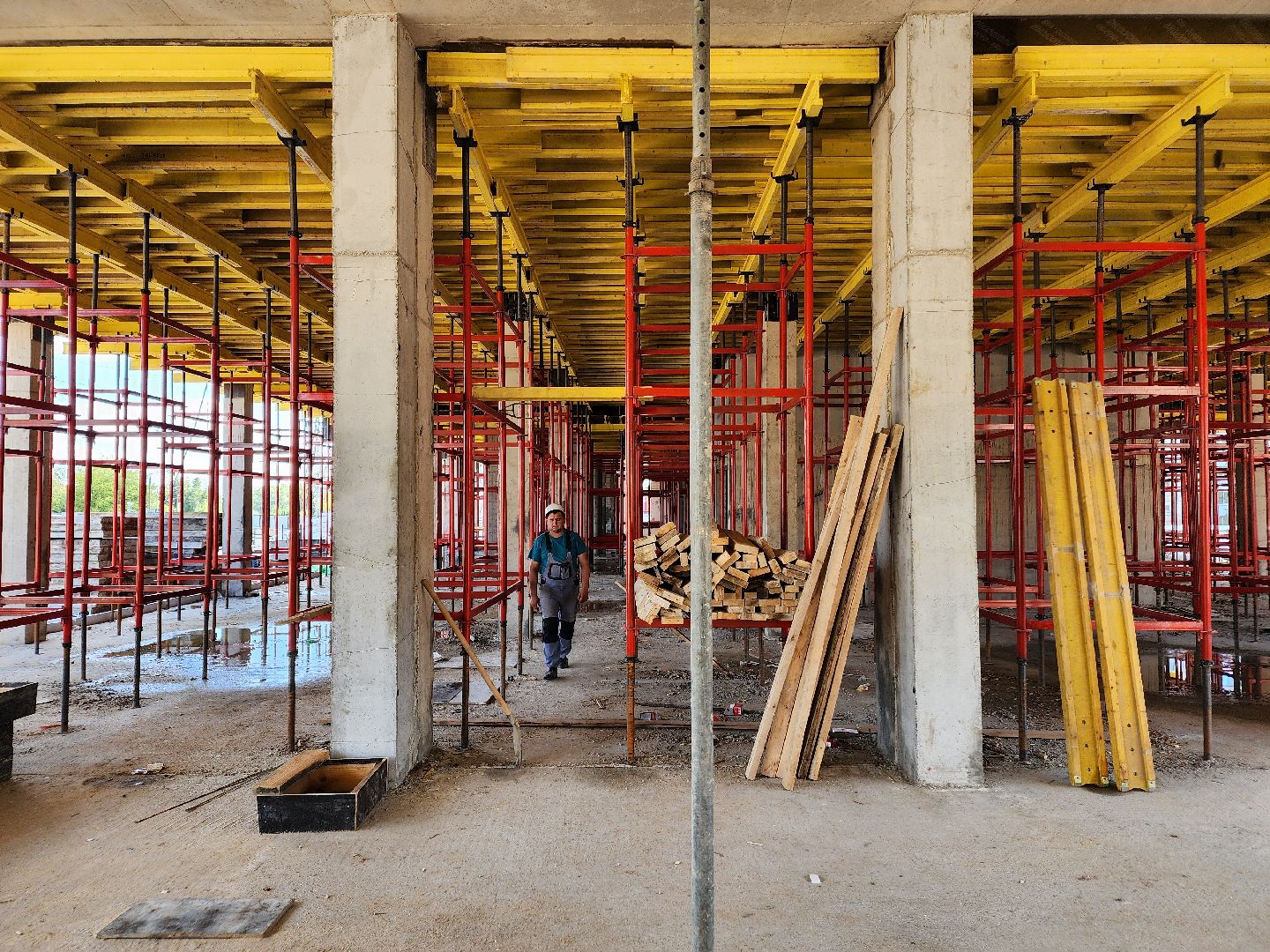 Чехов, улица Мира, детская поликлиника, строительство, строительная готовность объекта, нацпроект Здравоохранение, губернатор Московской области, строительство объектов социальной инфраструктуры,