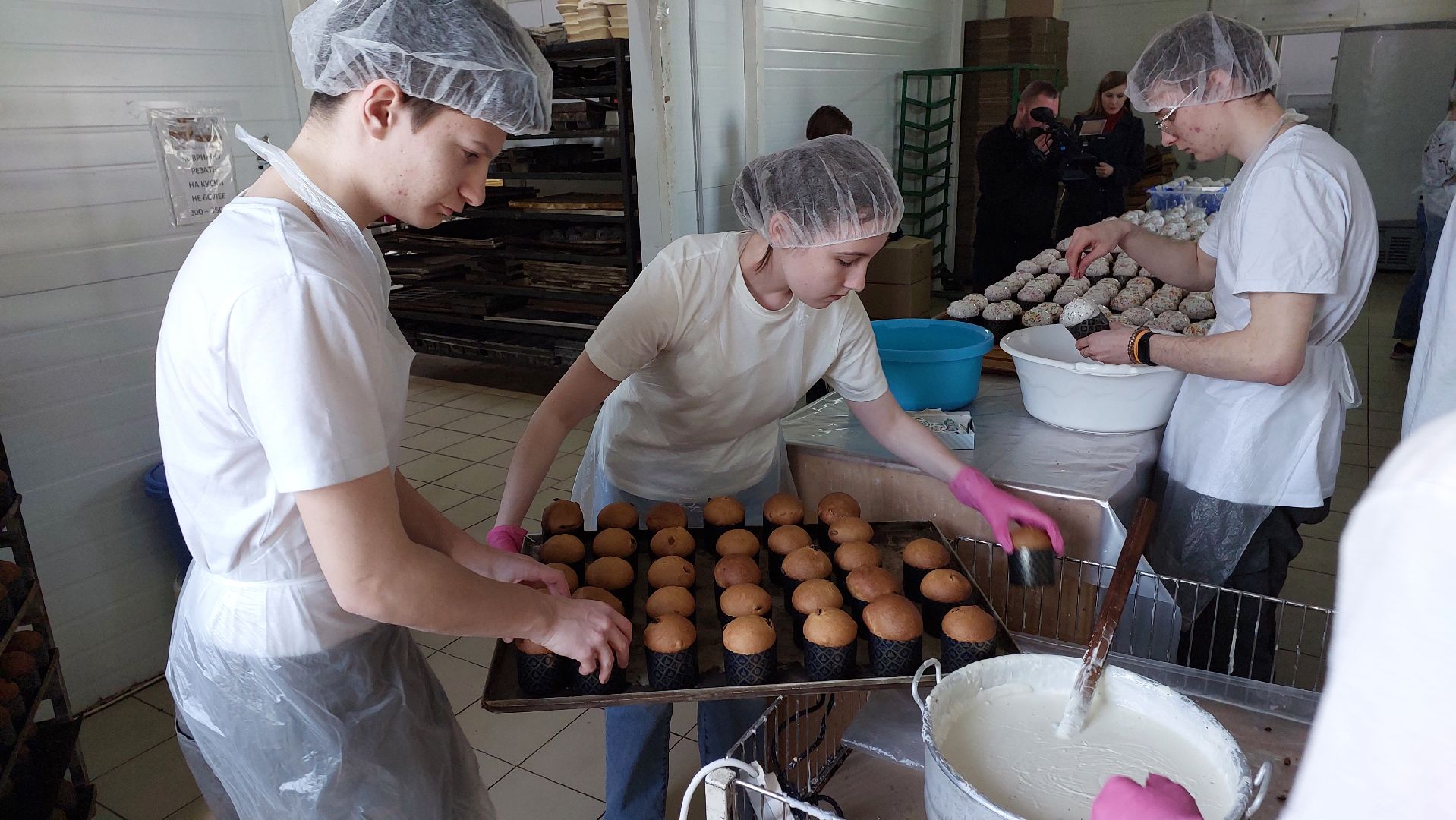пасха, куличи, серпухов, храм, христианство, пекарня
