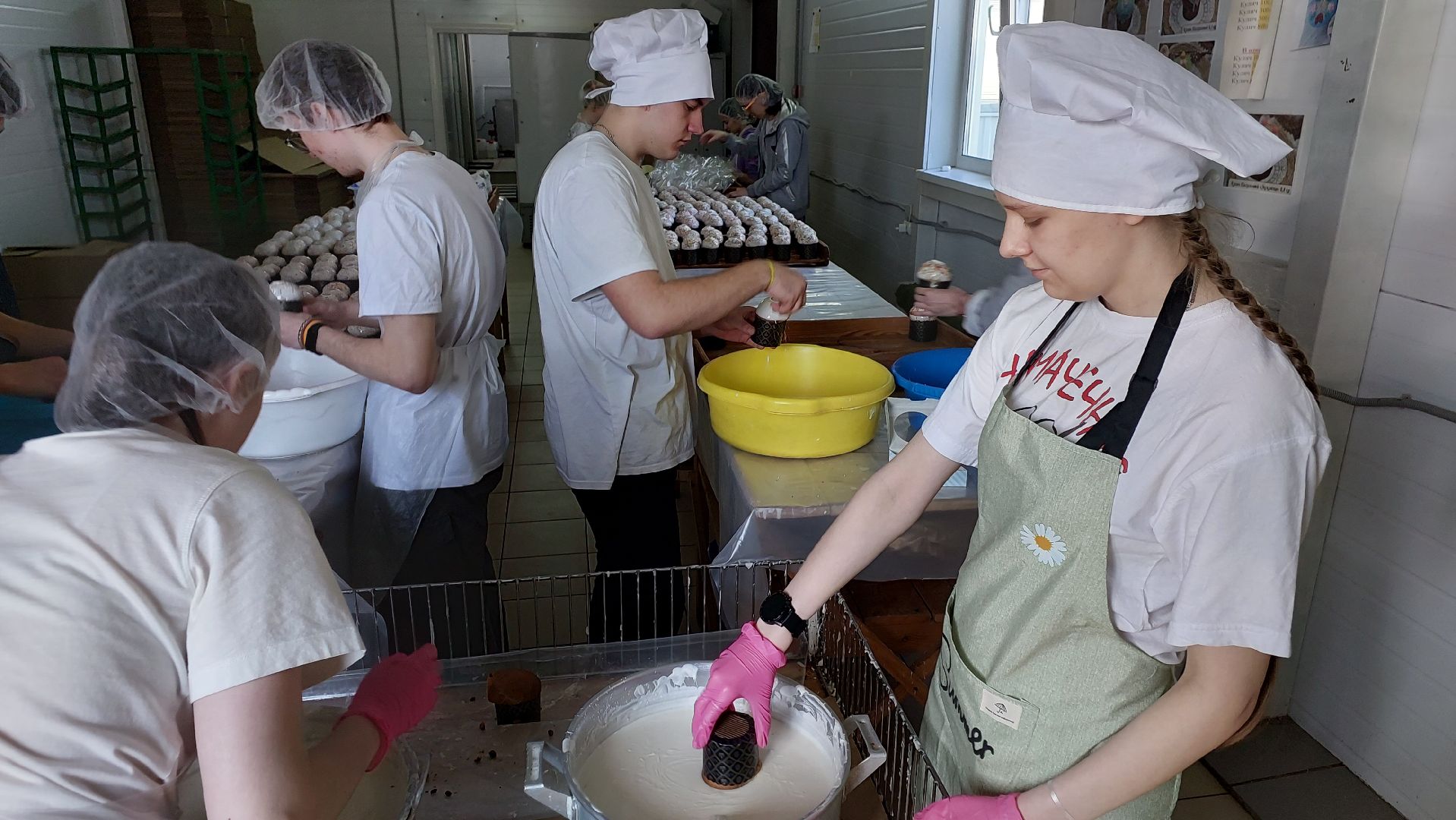 пасха, куличи, серпухов, храм, христианство, пекарня