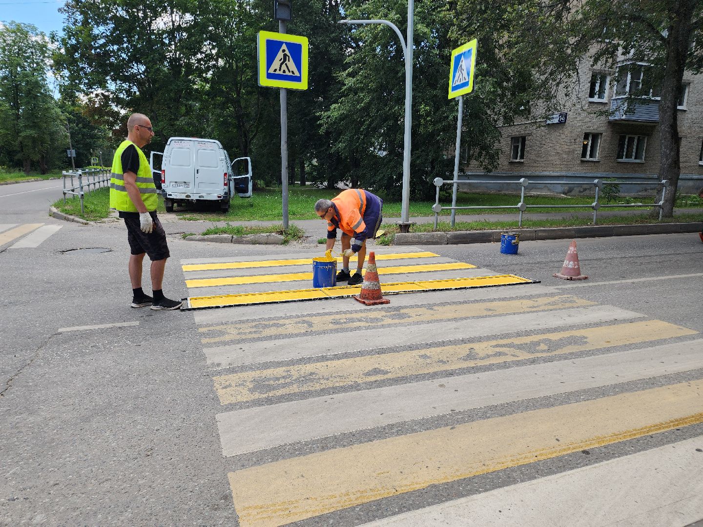 Черноголовка, Пешеходные переходы, Благоустройство, мой город,
