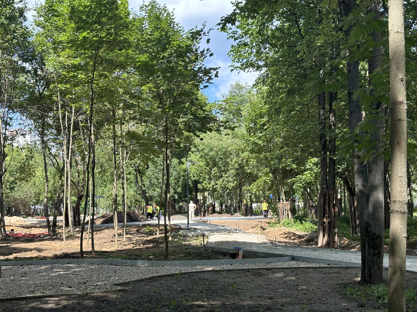 благоустройство, микрорайон заря,