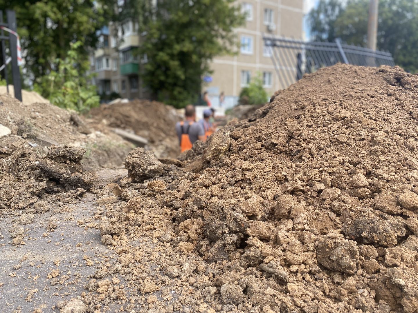 Коломна, Дороги, ливневка,