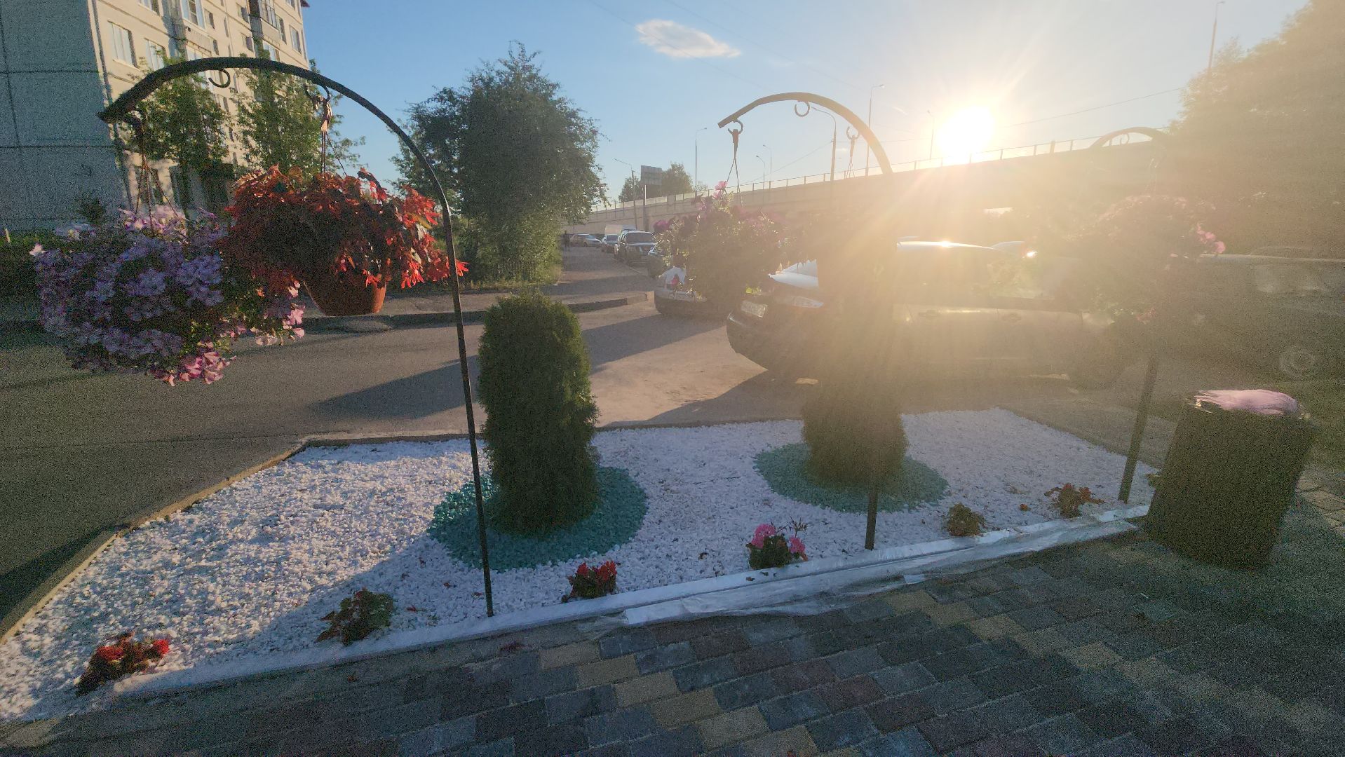 долгопрудный, МЦД Водники, клумбы, проспект пацаева, киоск,