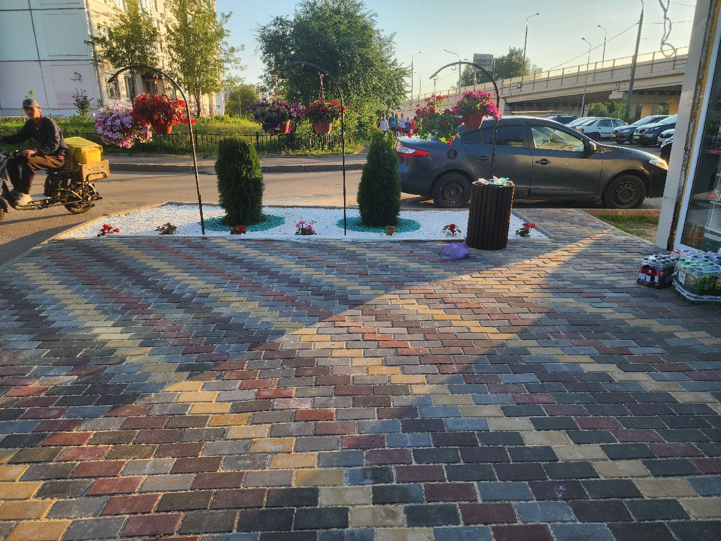 долгопрудный, МЦД Водники, клумбы, проспект пацаева, киоск,