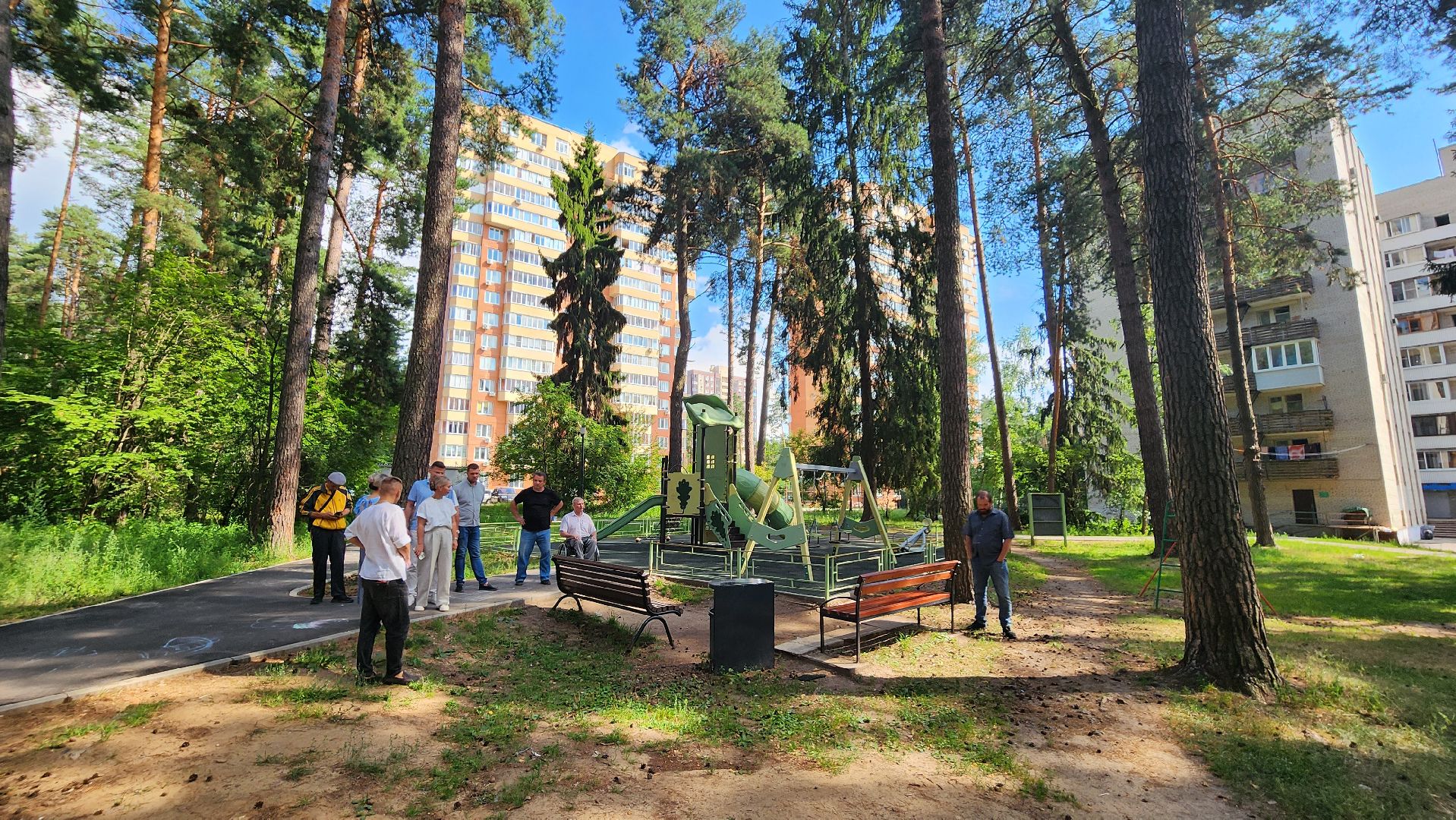 обход территории, протвино, благоустройство, комиссия, улица южная,