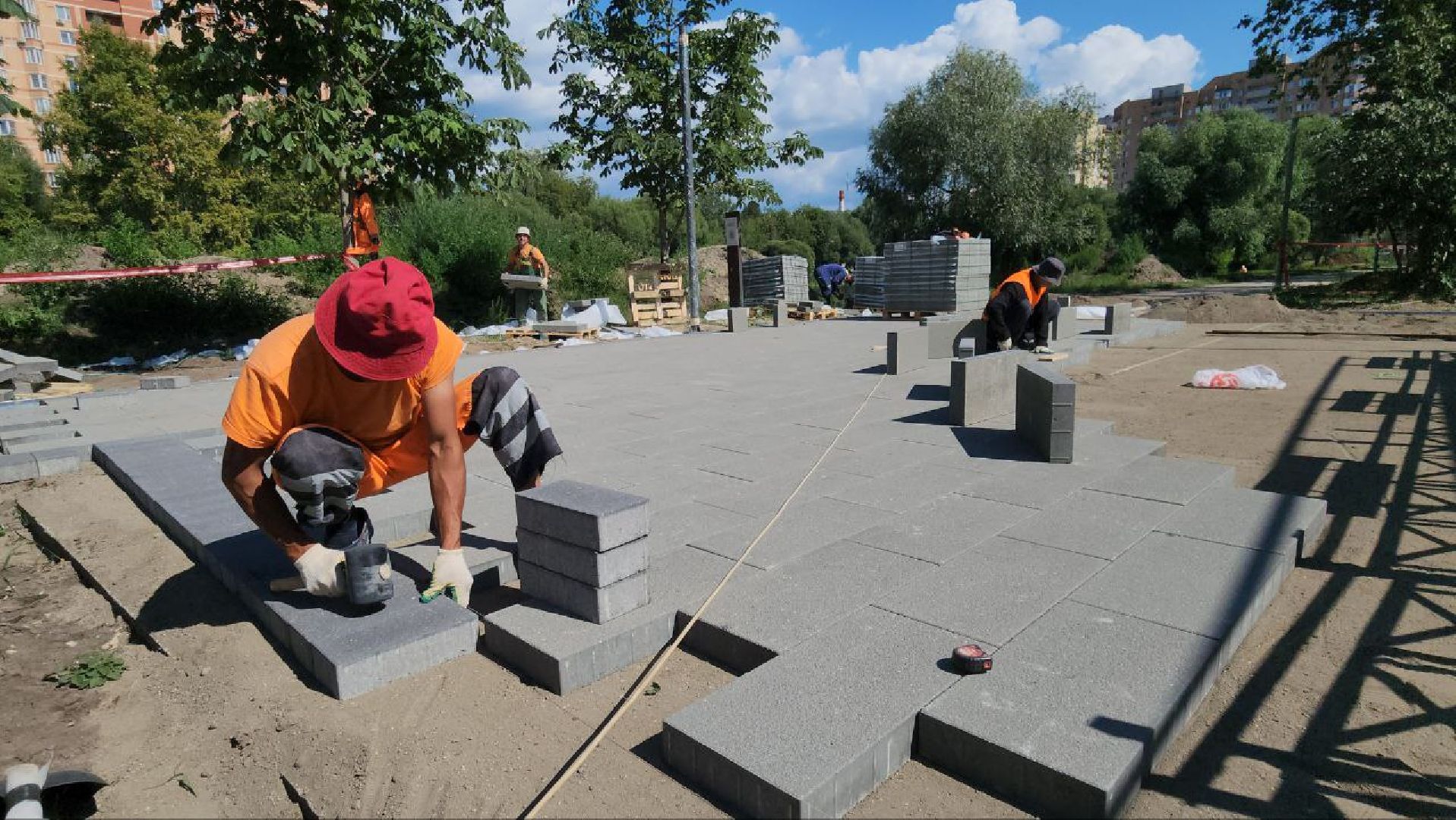 люберцы, глава городского округа люберцы владимир волков, наташинский парк, благоустройство,