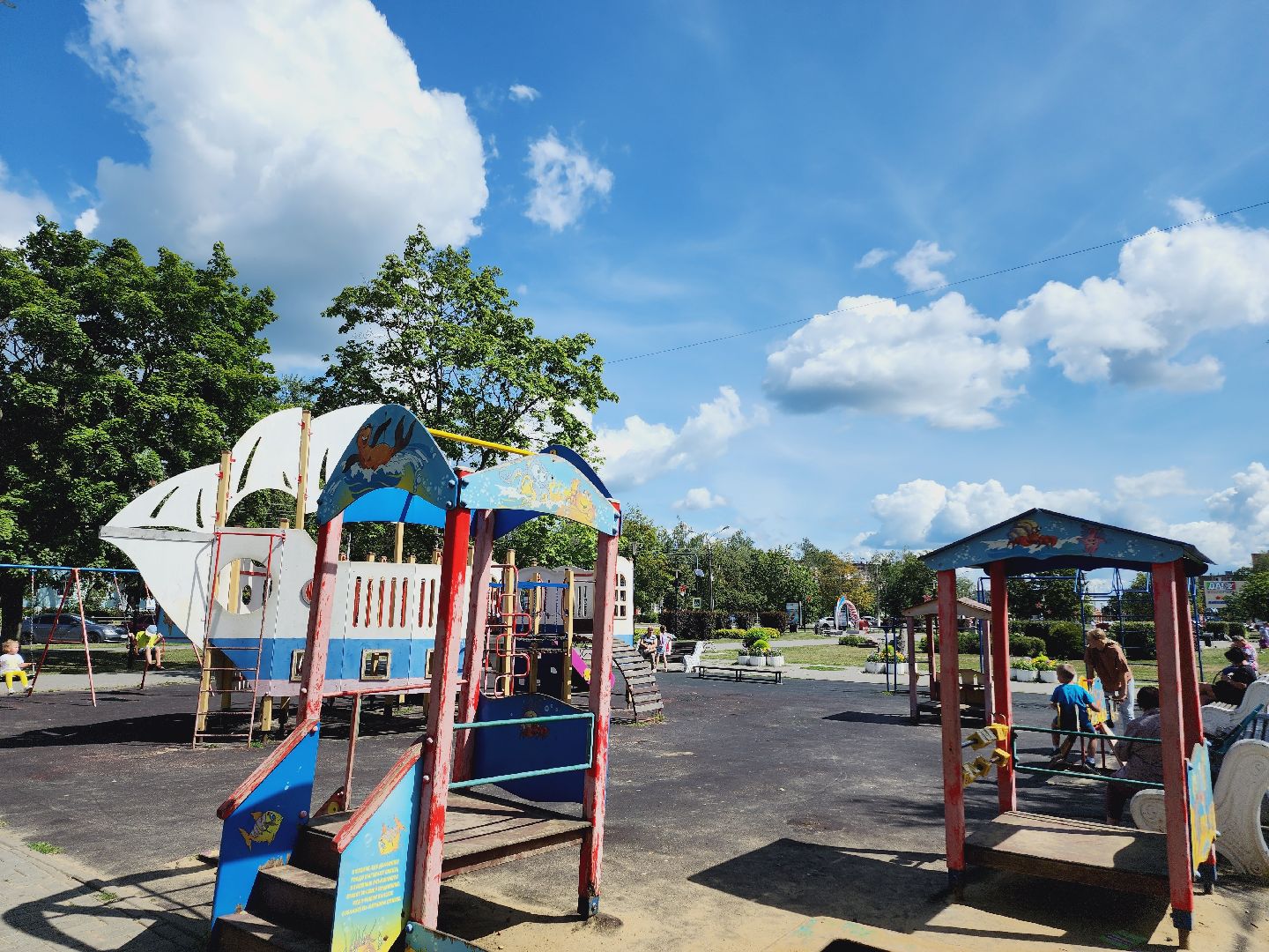 Егорьевск, Подмосковье, Московская область, Благоустройство, Сквер 60-летия Победы,