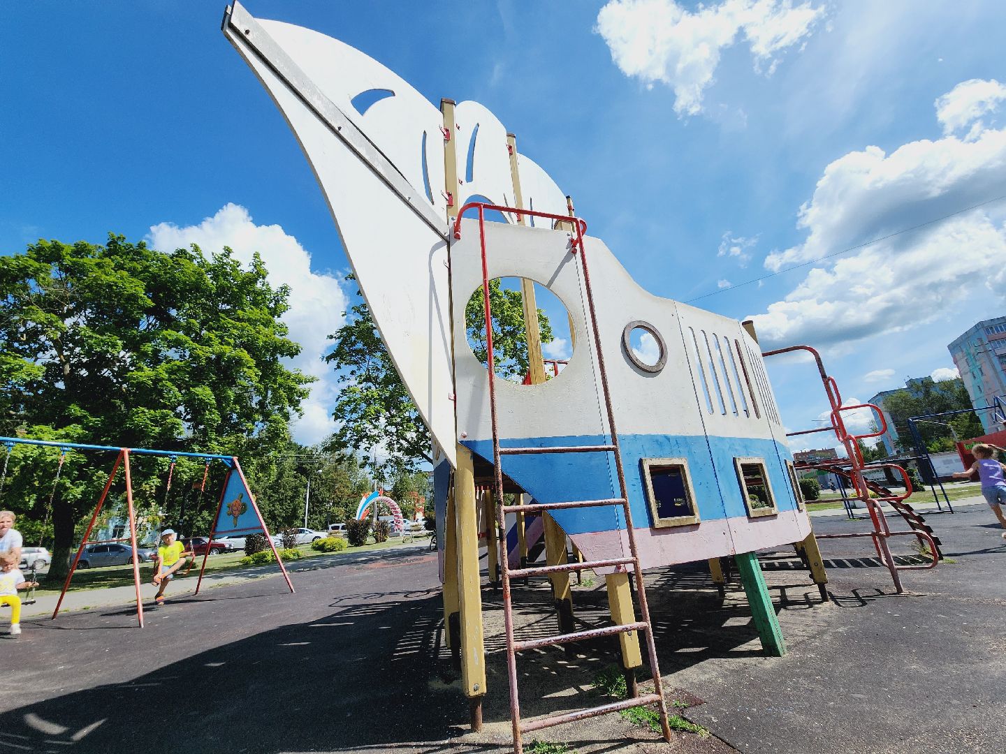 Егорьевск, Подмосковье, Московская область, Благоустройство, Сквер 60-летия Победы,