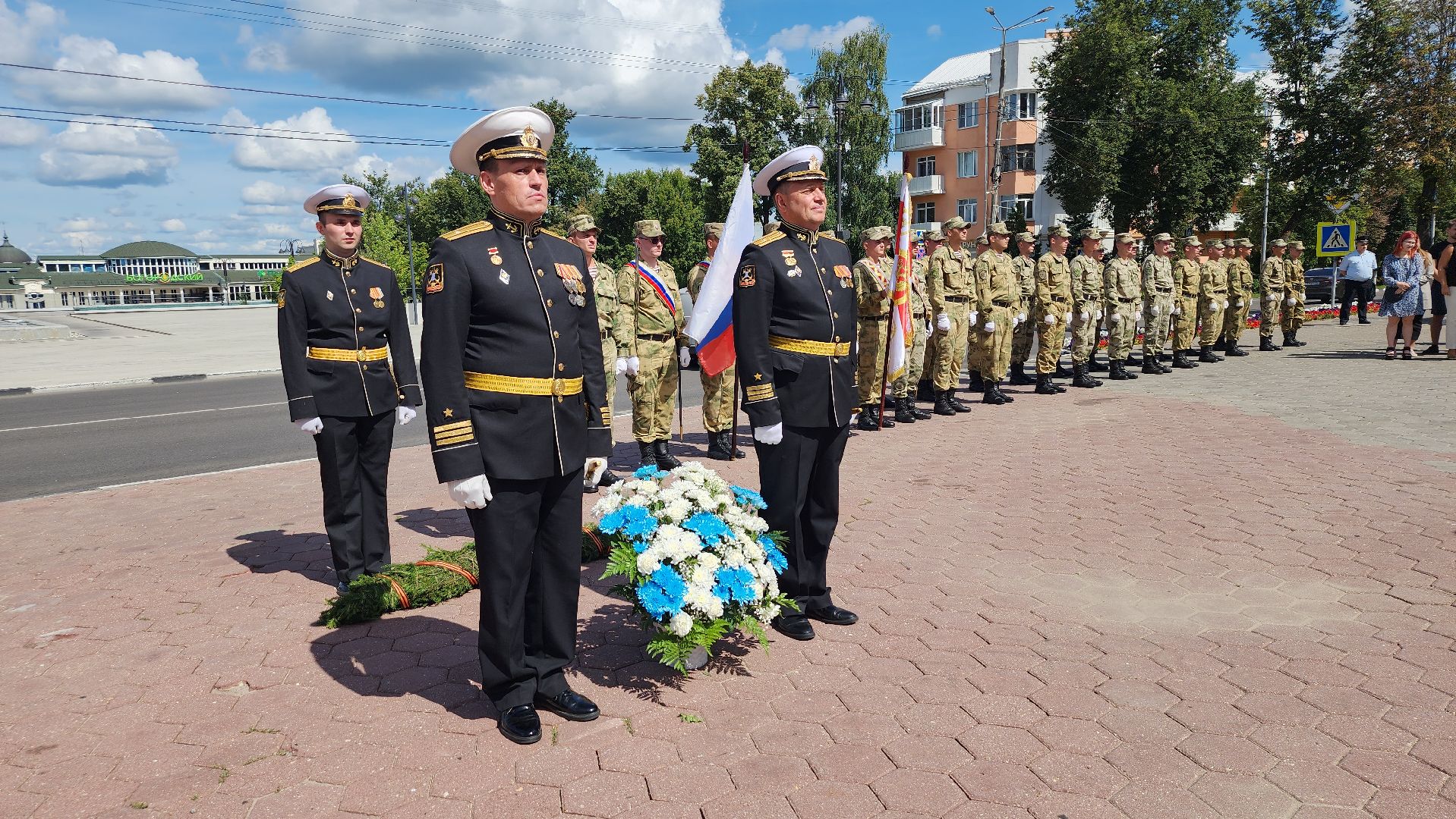 День военно-морского флота, военно-морской флот, площадь Победы, Ногинск, Богородский городской округ,
