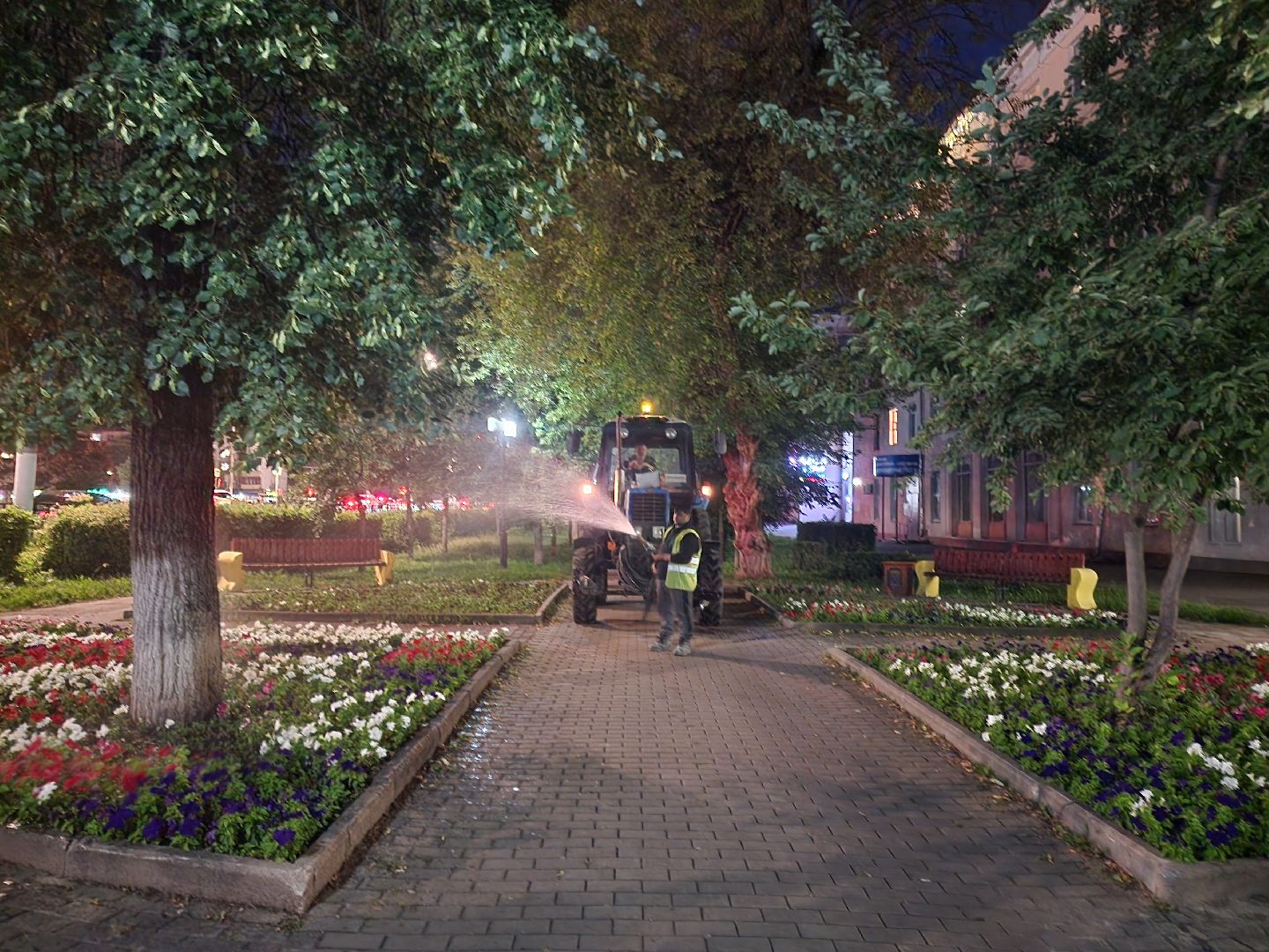 Подольск, Благоустройство, Клумбы, Цветы,