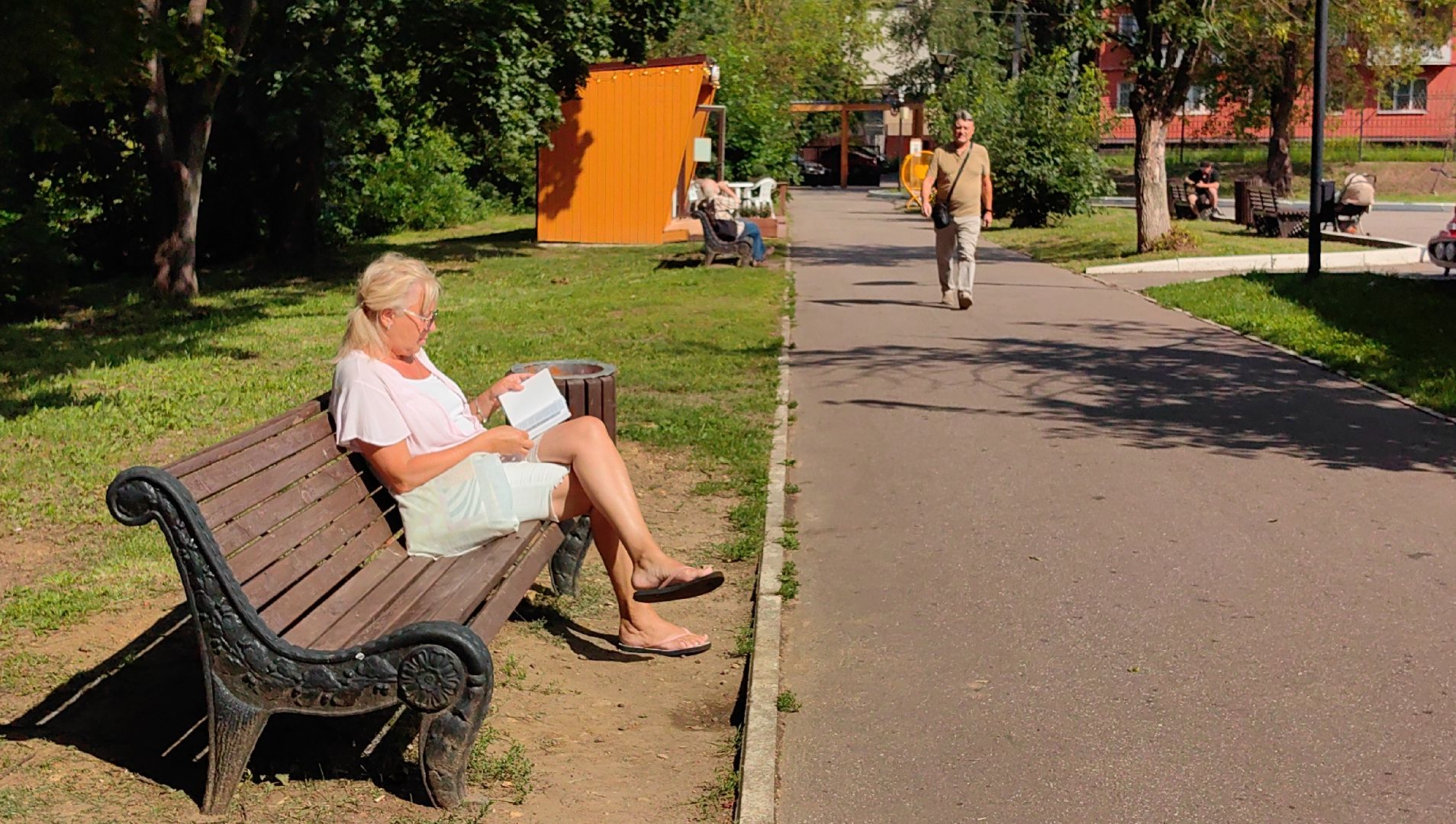 буккроссинг, книги, парк, обмен книгами, читатели, щёлково,