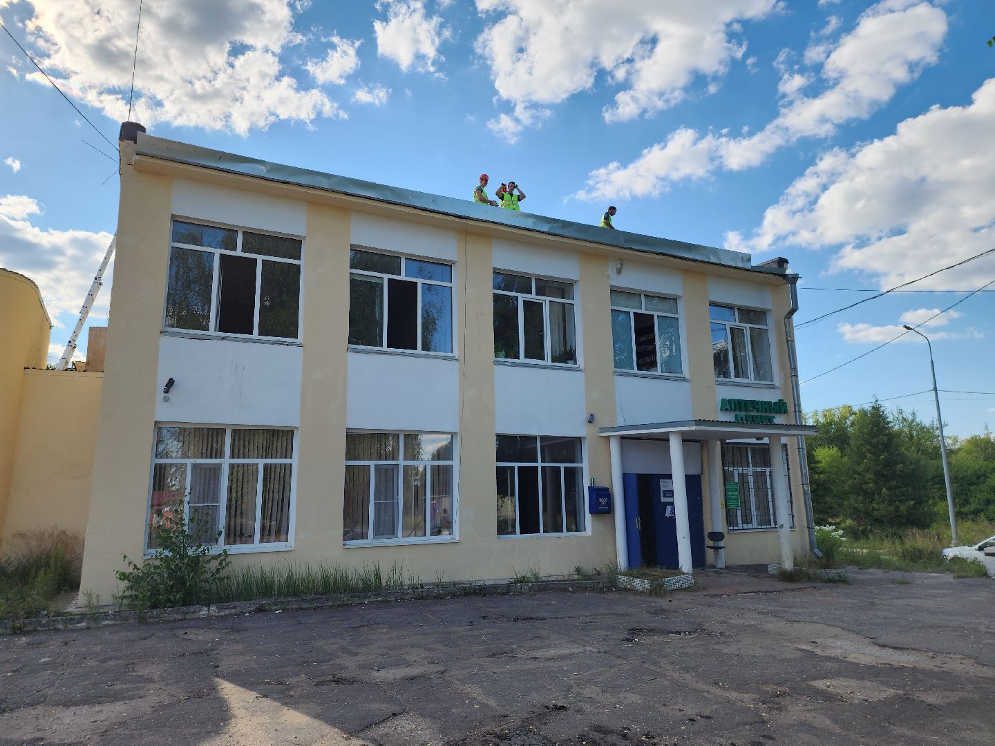 капитальный ремонт, капитальный ремонт амбулатории, Космодемьянский, Руза, здравоохранение, здравоохранение московской области, рузский городской округ,