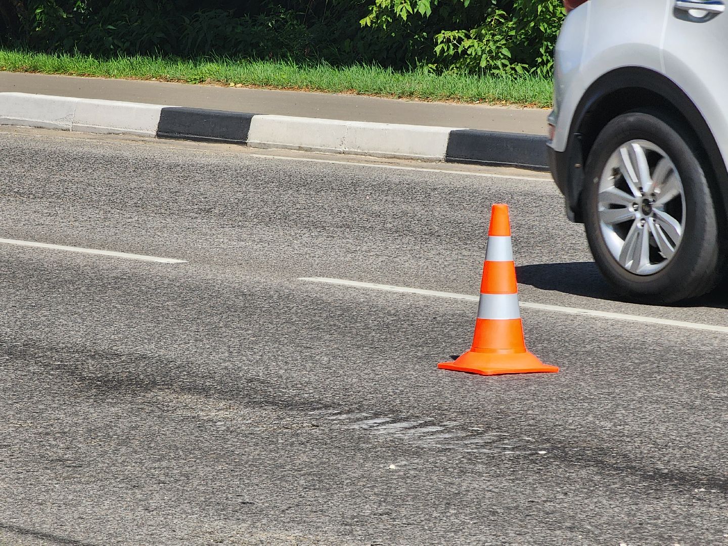 Дубна, Дороги, Тротуар, Щебень, Благоустройство, Ремонт тротуара,