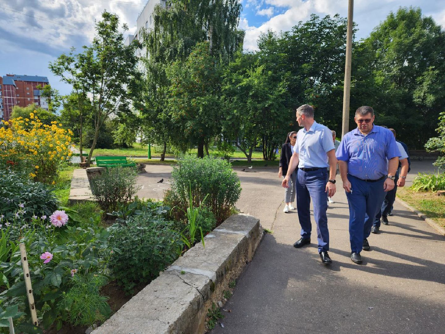 благоустройство, серпухов, пущино,