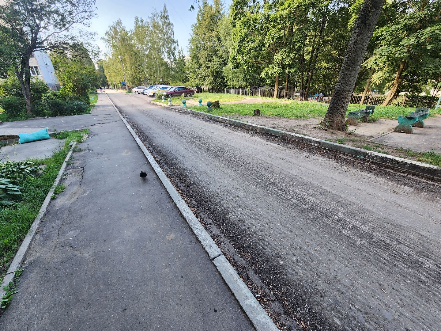 Коломна, благоустройство дворовых территорий,