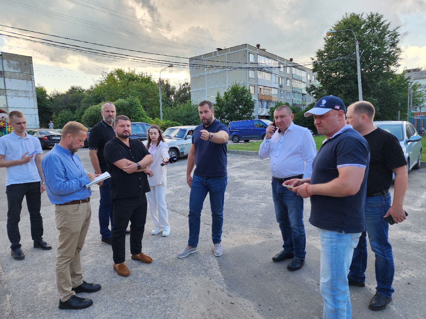 Чехов, микрорайон Венюково, улица Гагарина, содержание территорий, проверка, контроль, глава округа Михаил Собакин,