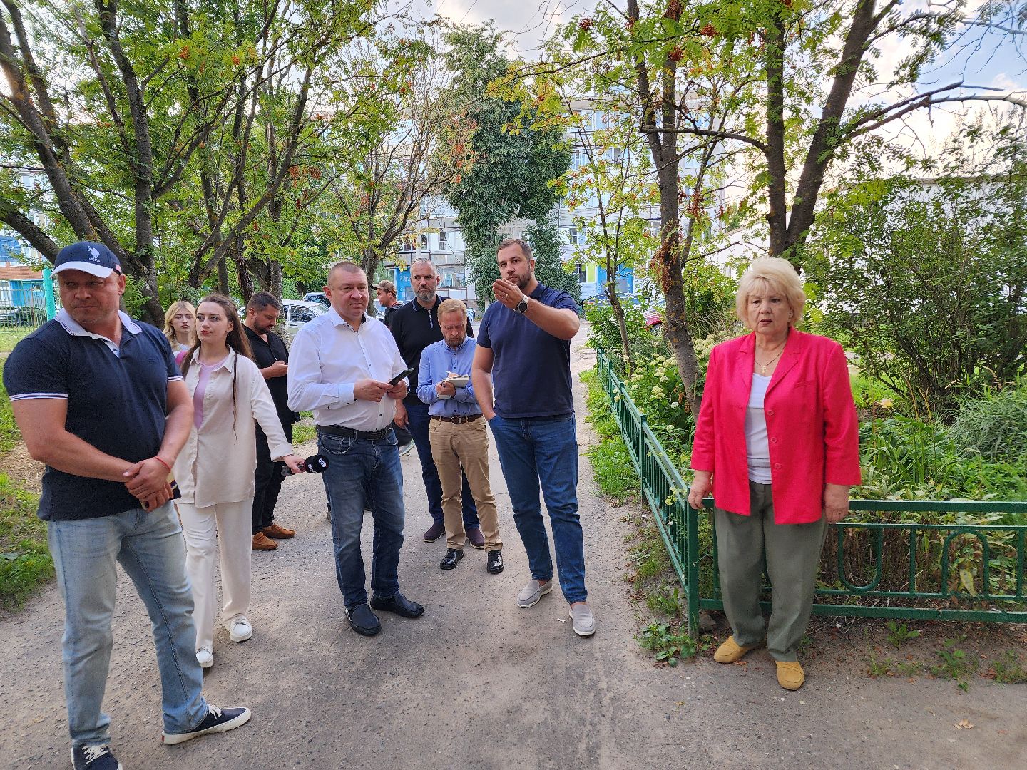 Чехов, микрорайон Венюково, улица Гагарина, содержание территорий, проверка, контроль, глава округа Михаил Собакин,