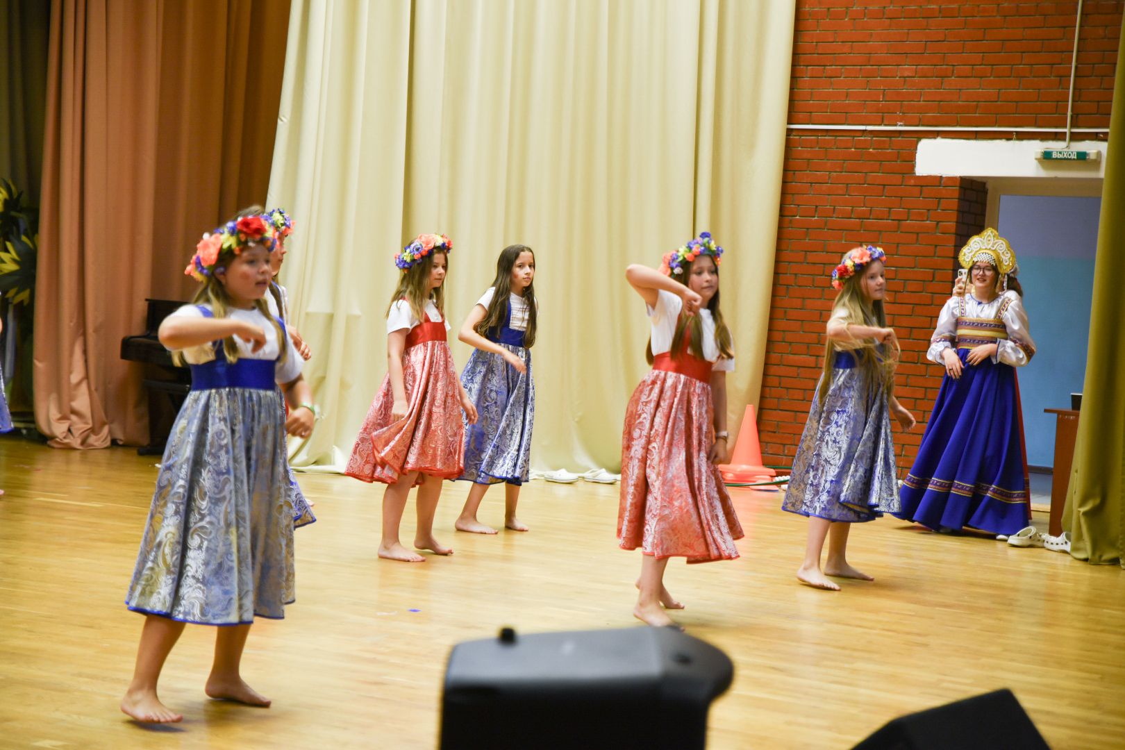 Бронницы, Летний лагерь Радуга, Нано-флешмоб, Флешмоб в русском стиле, Дети на каникулах,