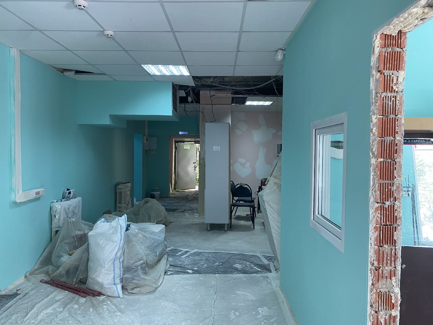 Домодедово, Подмосковье, Ремонт поликлиники, медицина, медицина подмосковья,