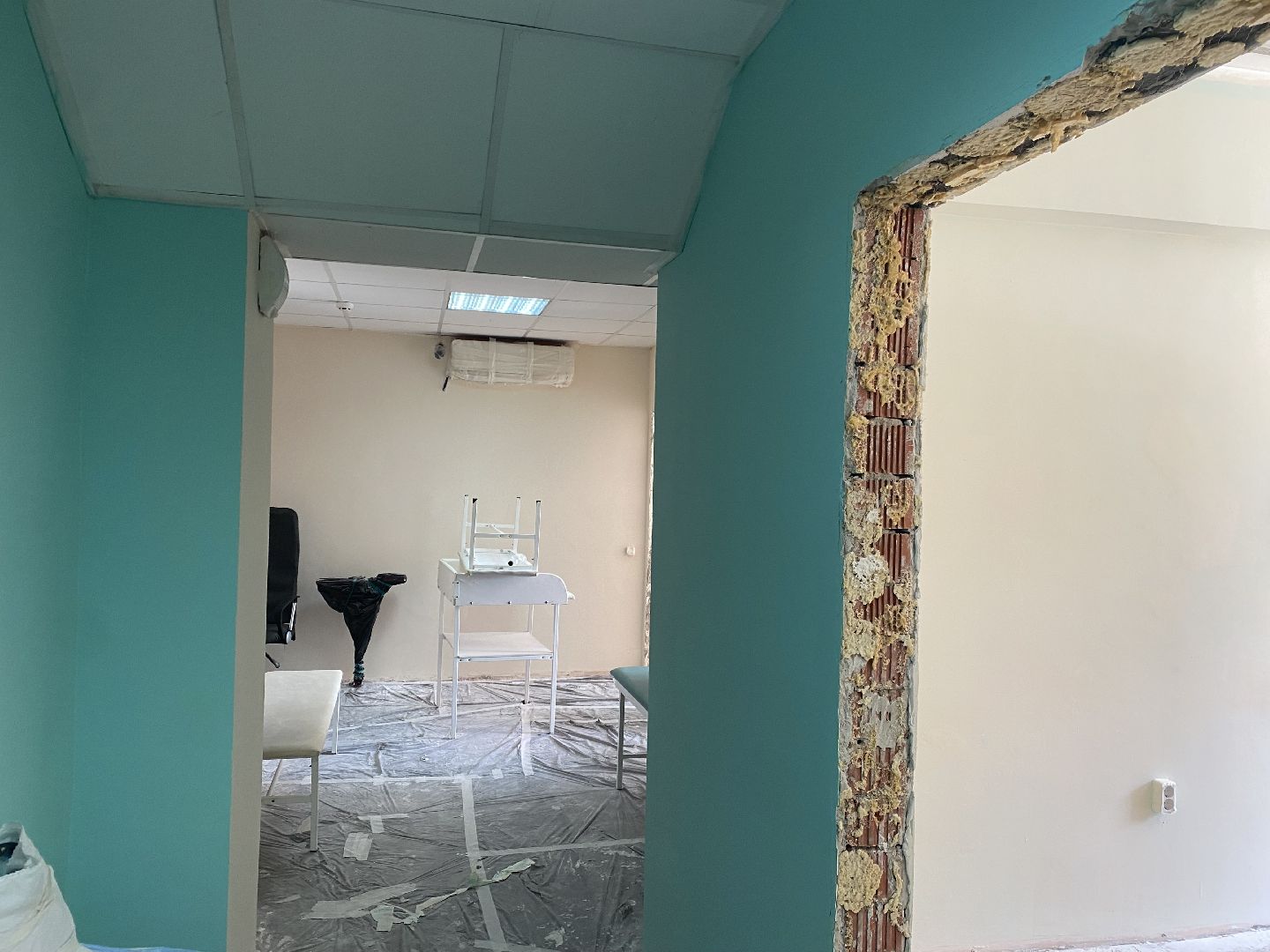 Домодедово, Подмосковье, Ремонт поликлиники, медицина, медицина подмосковья,