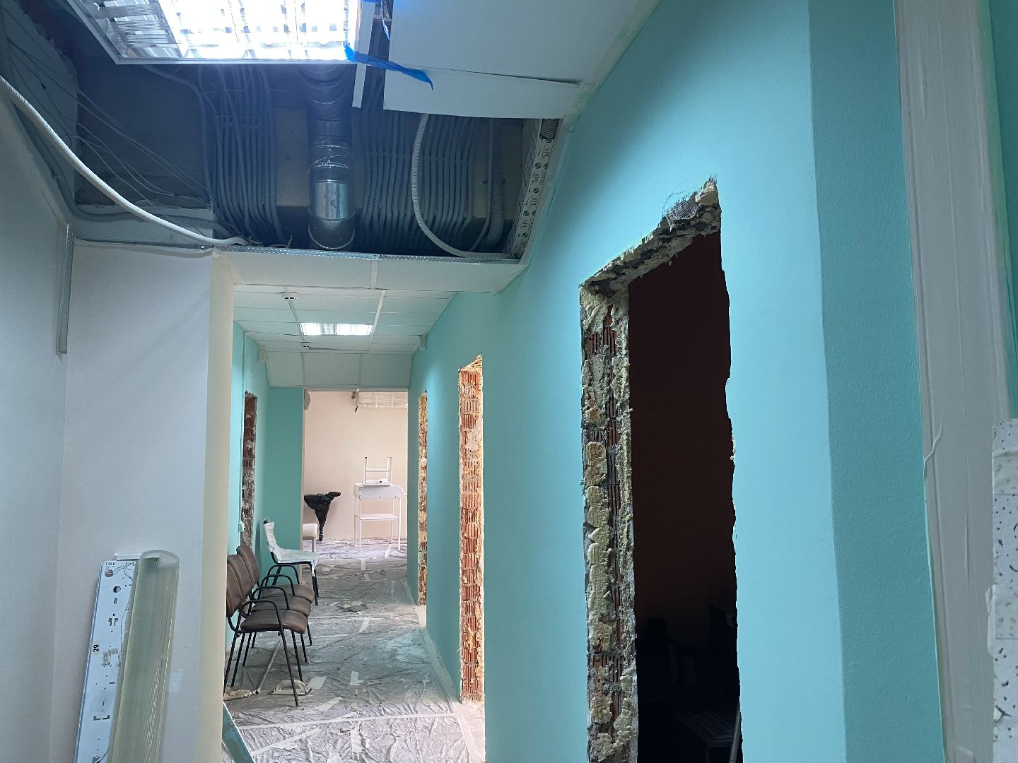 Домодедово, Подмосковье, Ремонт поликлиники, медицина, медицина подмосковья,