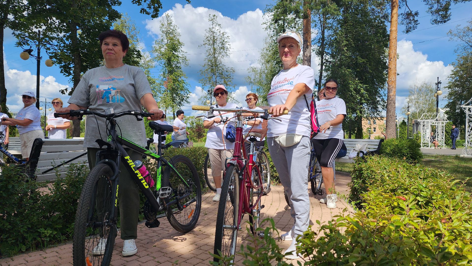 велофестиваль, Активное долголетие, парк Крестов Брод, Рошаль, Большая Шатура, велопрогулка,