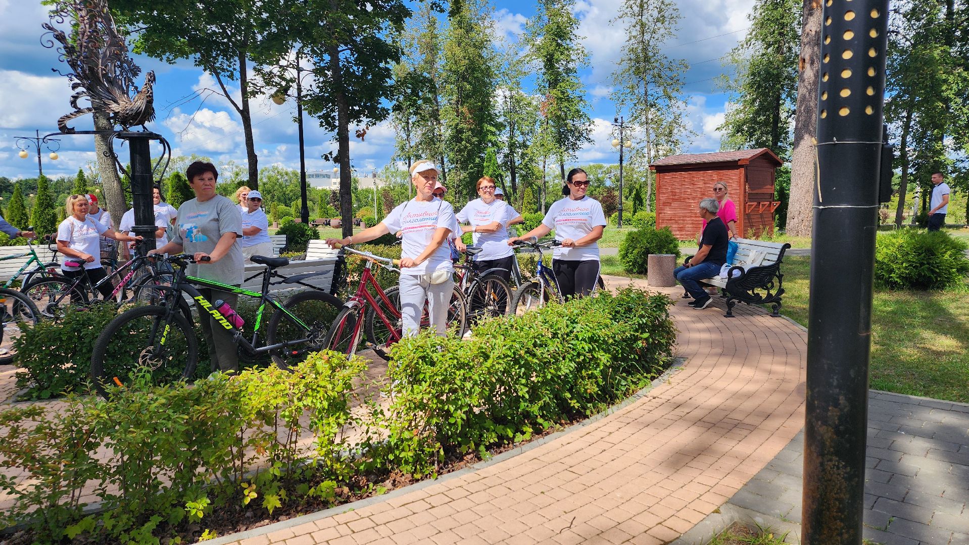 велофестиваль, Активное долголетие, парк Крестов Брод, Рошаль, Большая Шатура, велопрогулка,