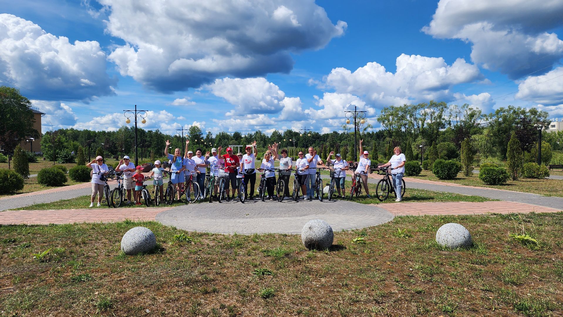 велофестиваль, Активное долголетие, парк Крестов Брод, Рошаль, Большая Шатура, велопрогулка,