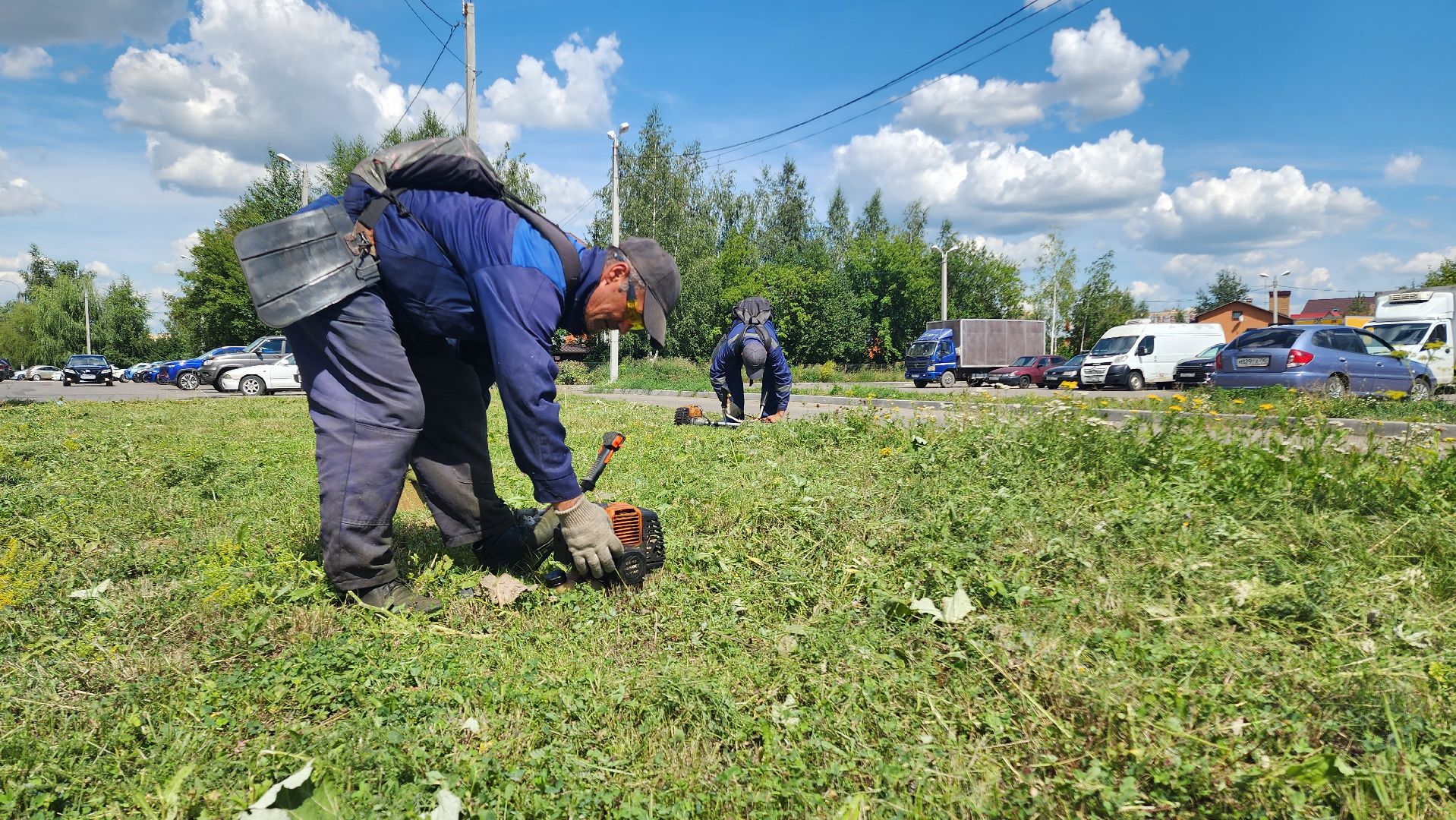 благоустройсво, Домодедово, Подмосковье, Благоустройство, покос травы, Уборка мусора, управляющая компания, коммунальная служба,