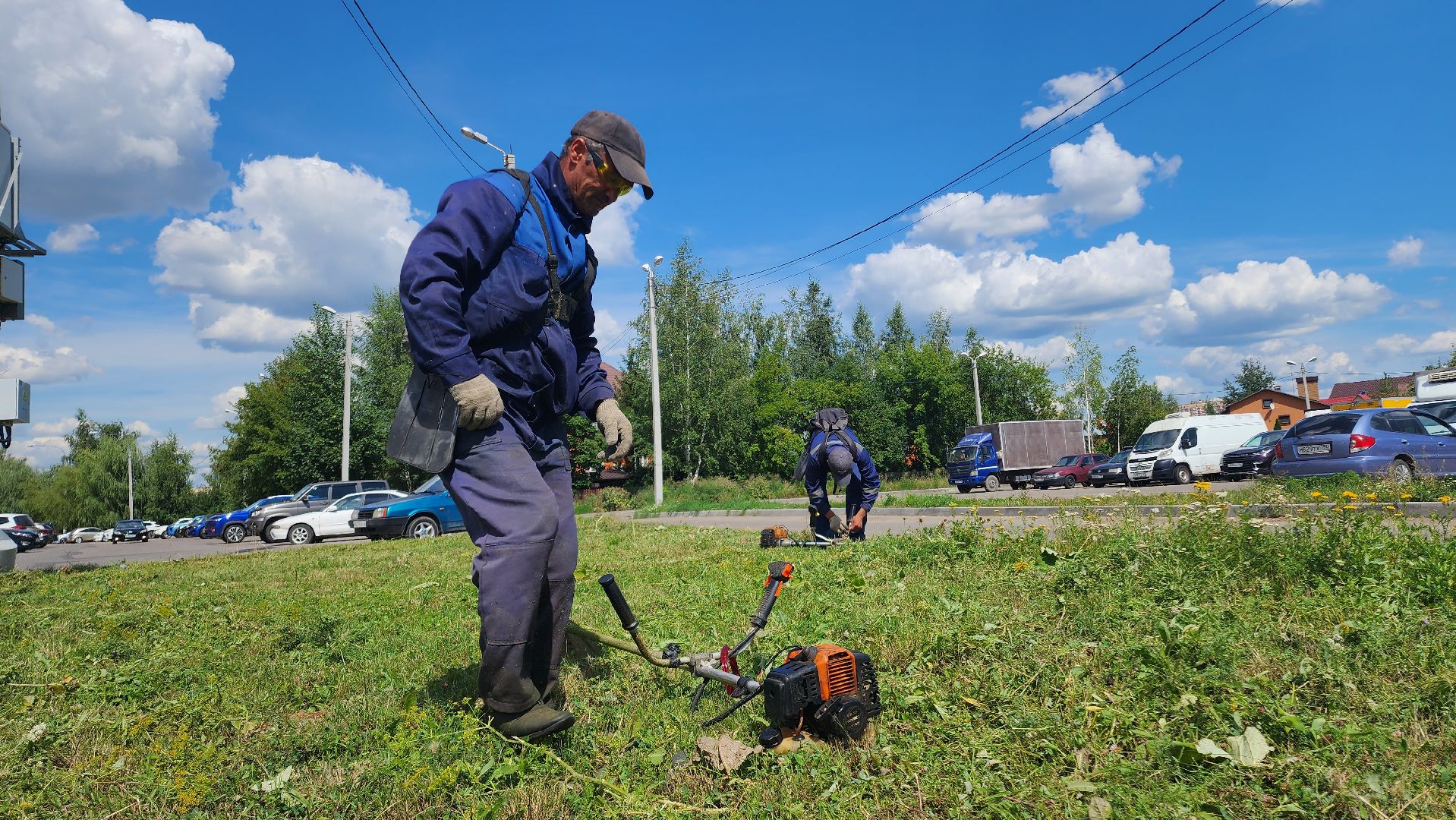 благоустройсво, Домодедово, Подмосковье, Благоустройство, покос травы, Уборка мусора, управляющая компания, коммунальная служба,