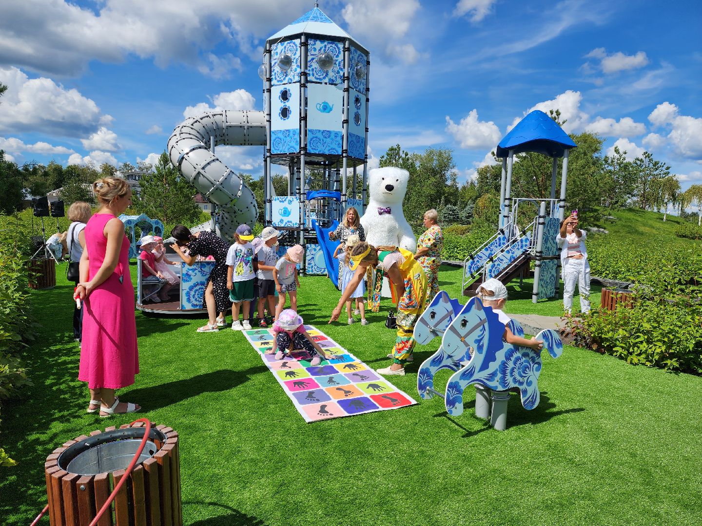 раменское, благоустройство, детская игровая площадка, парк Объединения Гжель,