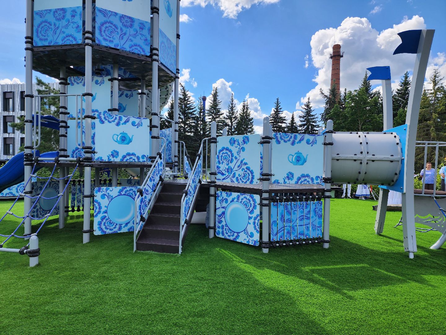 раменское, благоустройство, детская игровая площадка, парк Объединения Гжель,