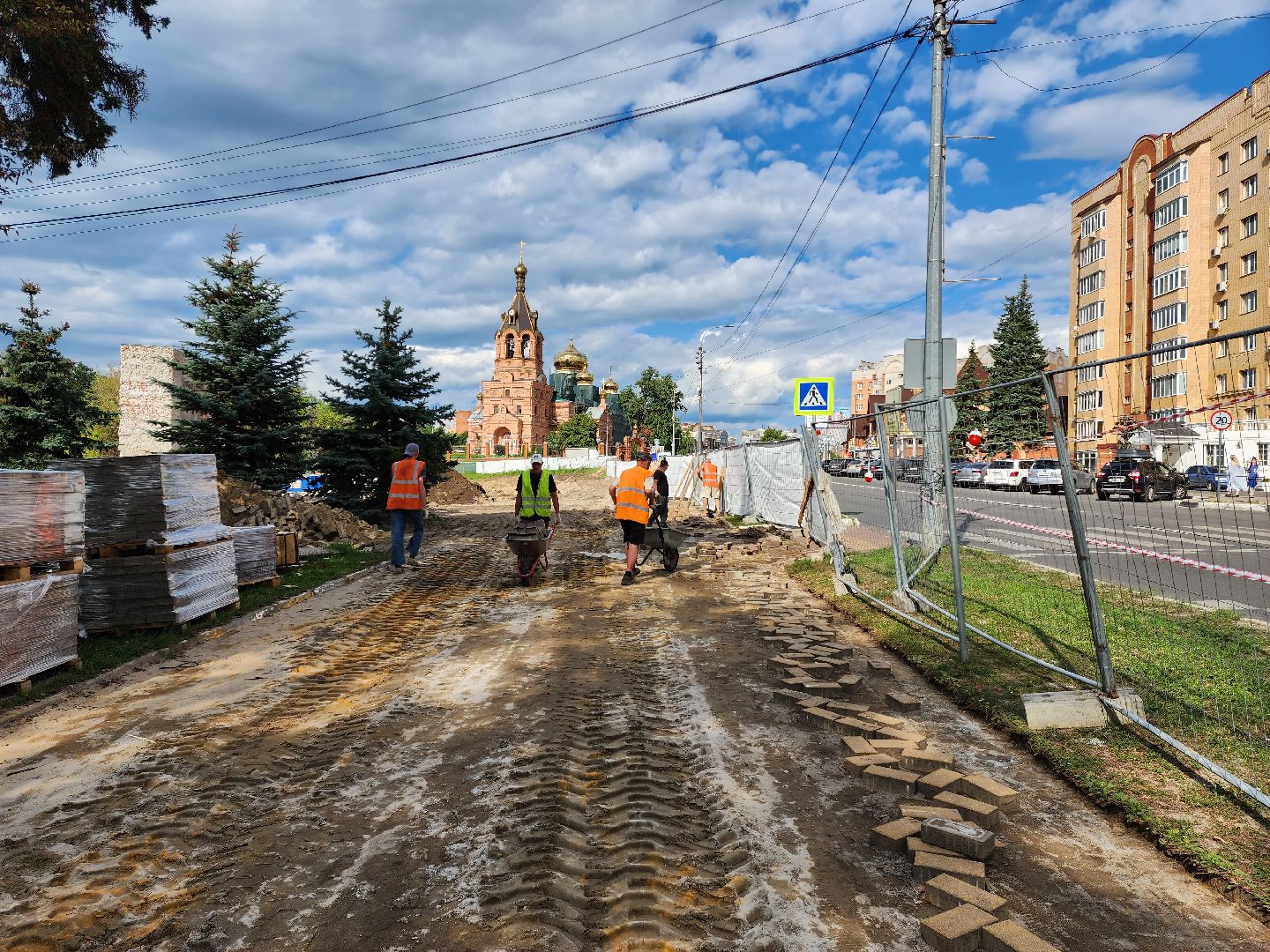 раменское, благоустройство, реконструкция площади победы,