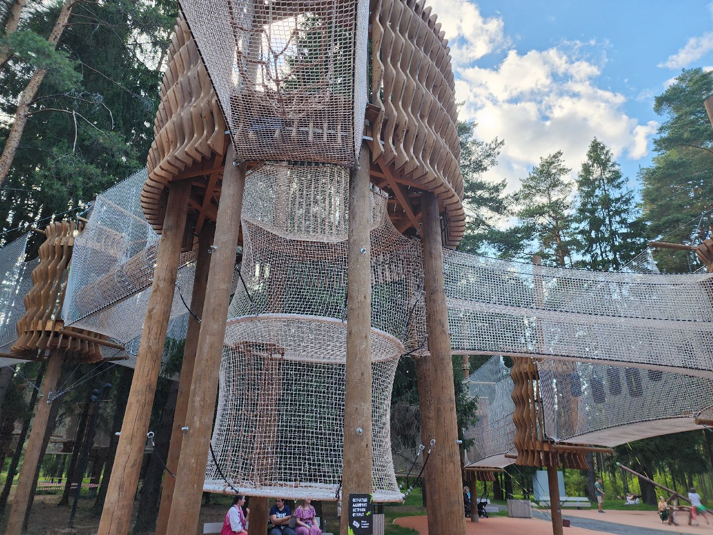 место отдыха, лесопарк, семейный отдых,