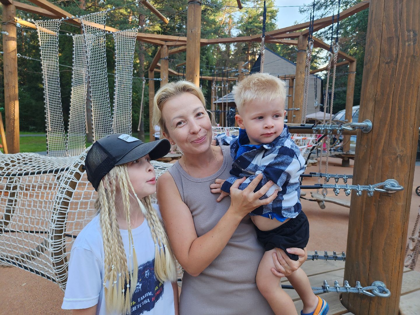 место отдыха, лесопарк, семейный отдых,