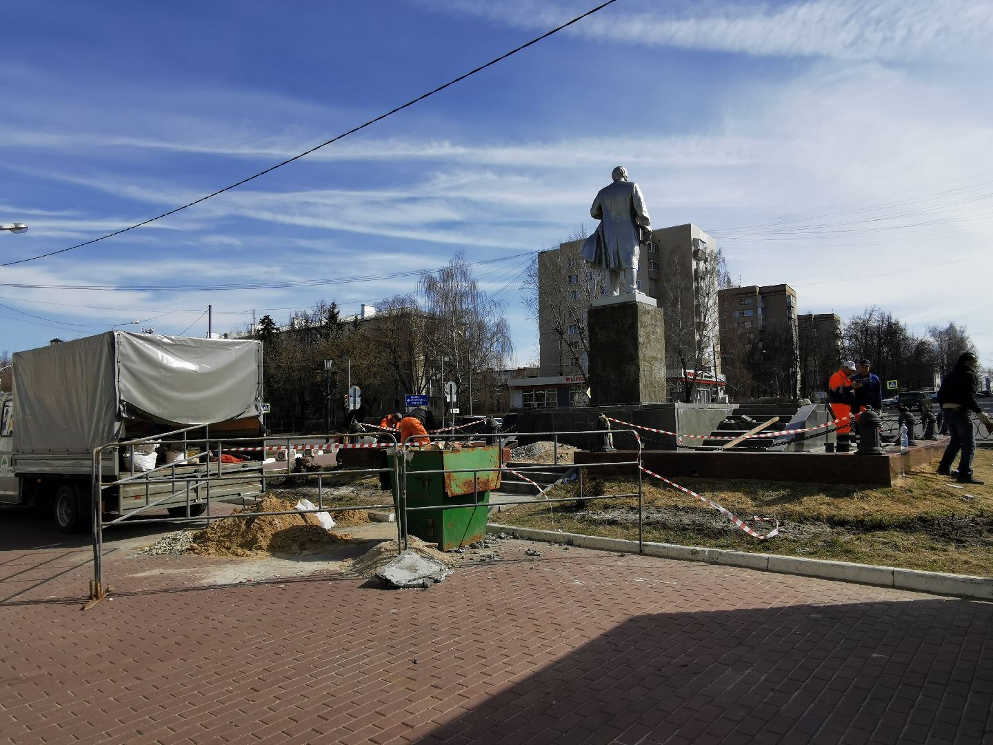 Подольск, памятник, ремонт