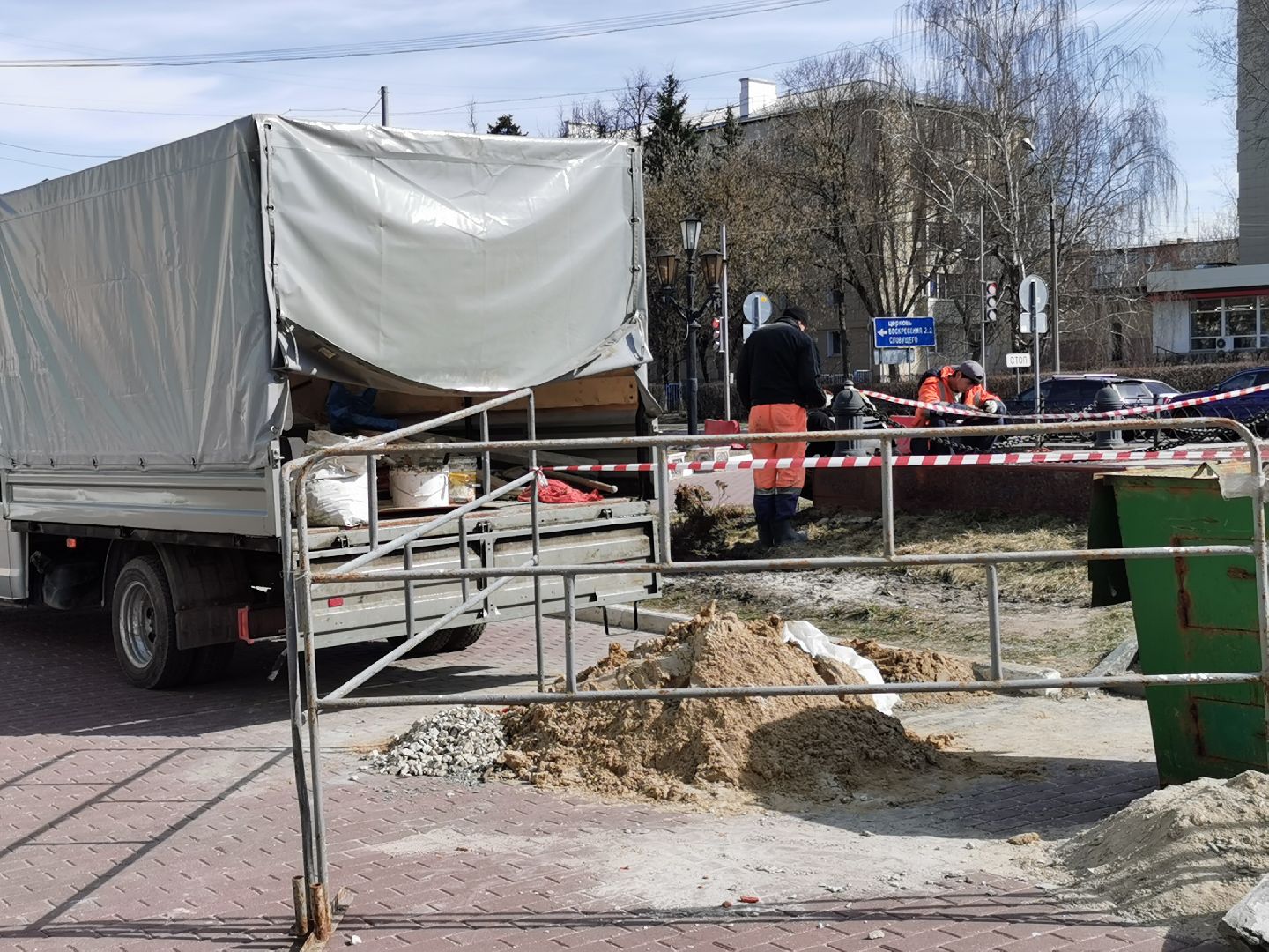 Подольск, памятник, ремонт