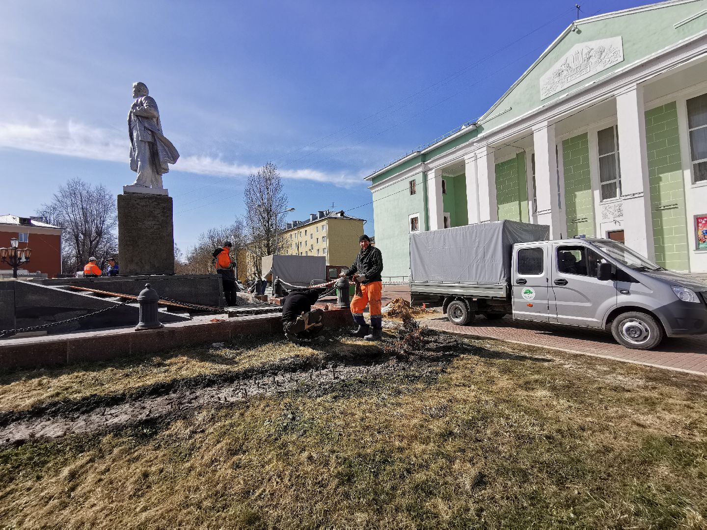 Подольск, памятник, ремонт