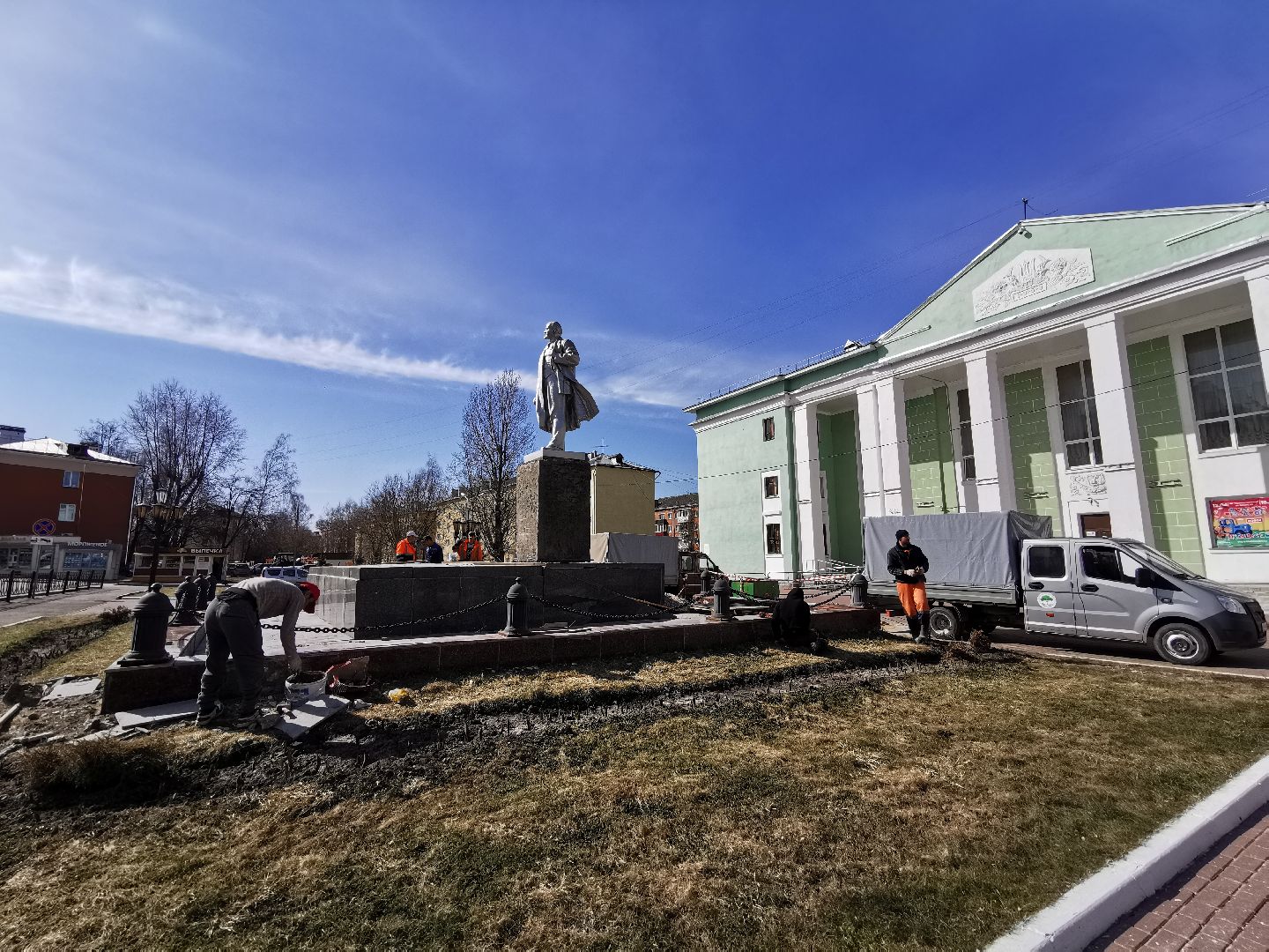 Подольск, памятник, ремонт