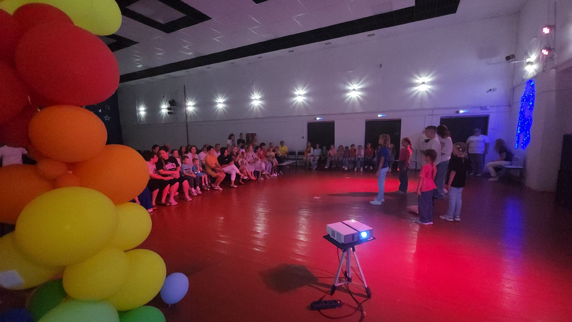 егорьевск, новый, кдц, поселок, лагерь, дети, закрытие, праздник, танцы, игры,