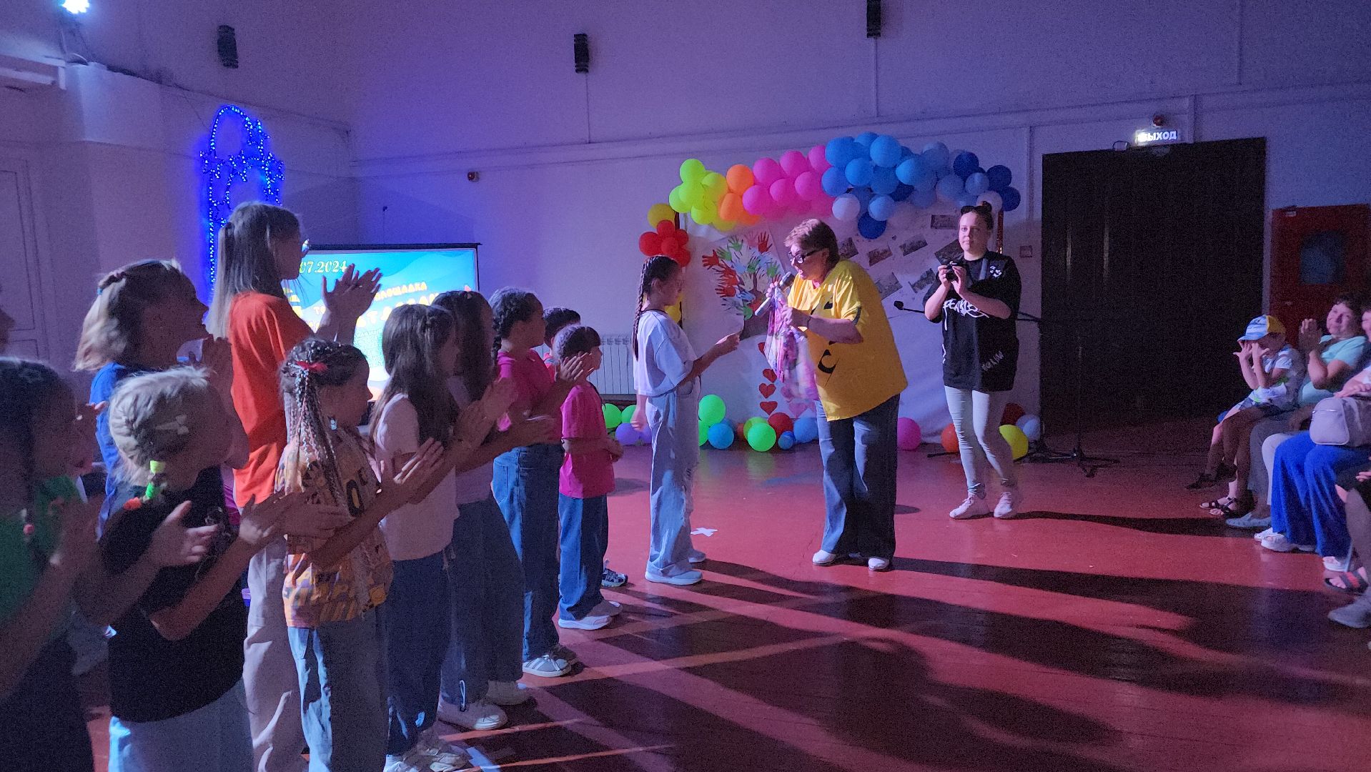 егорьевск, новый, кдц, поселок, лагерь, дети, закрытие, праздник, танцы, игры,