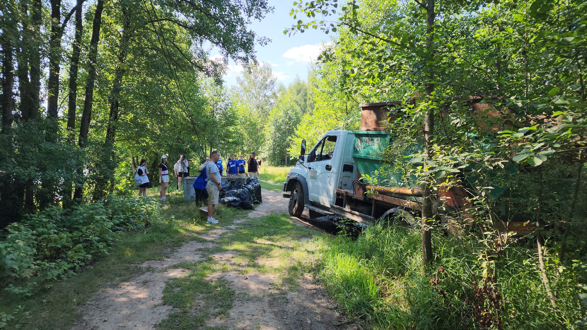 егорьевск, люблевка, любляна, зона отдыха, субботник, акция, экология,