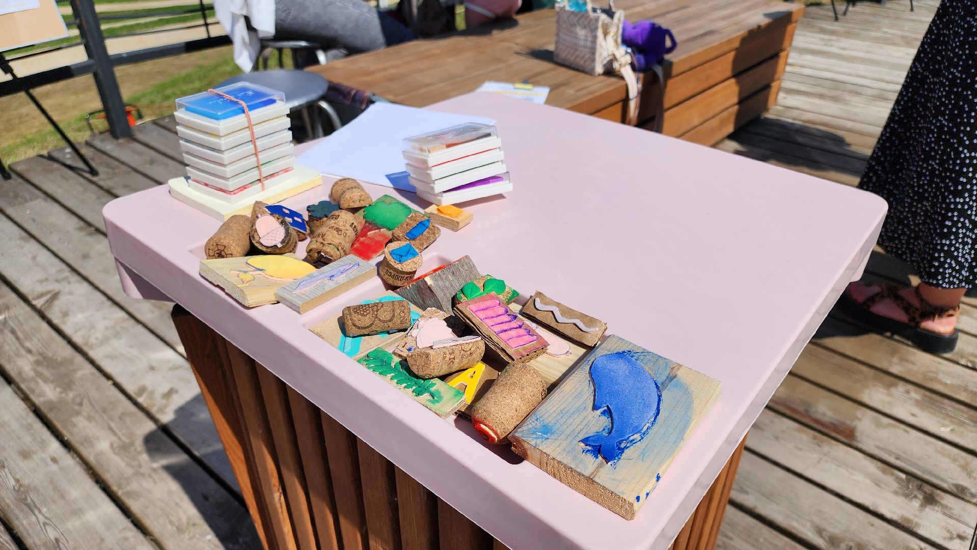 кашира, день города, детская школа искусств, мастер-класс, аппликация, творчество, набережная оки,