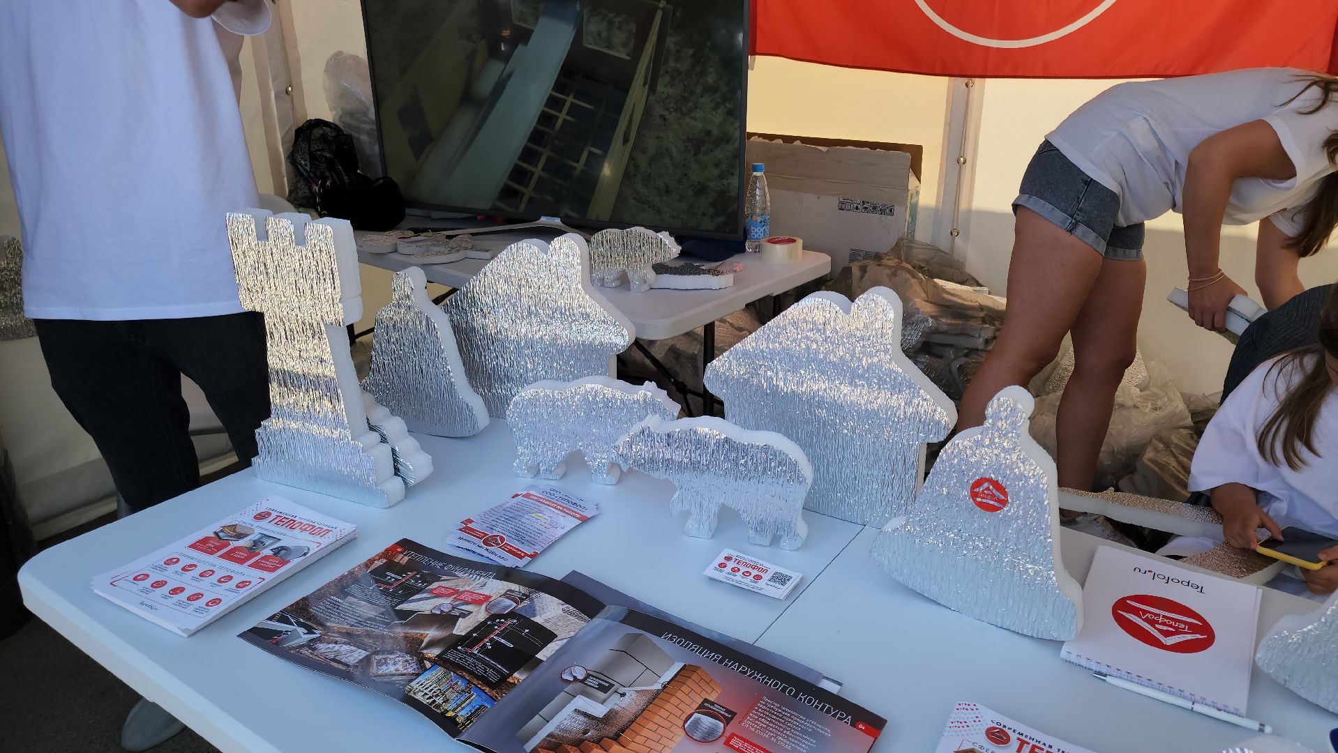 кашира, день города, ярмарка, гофрон, тепофол, черкизово, деревянная сова, банты, украшения, живая статуя,