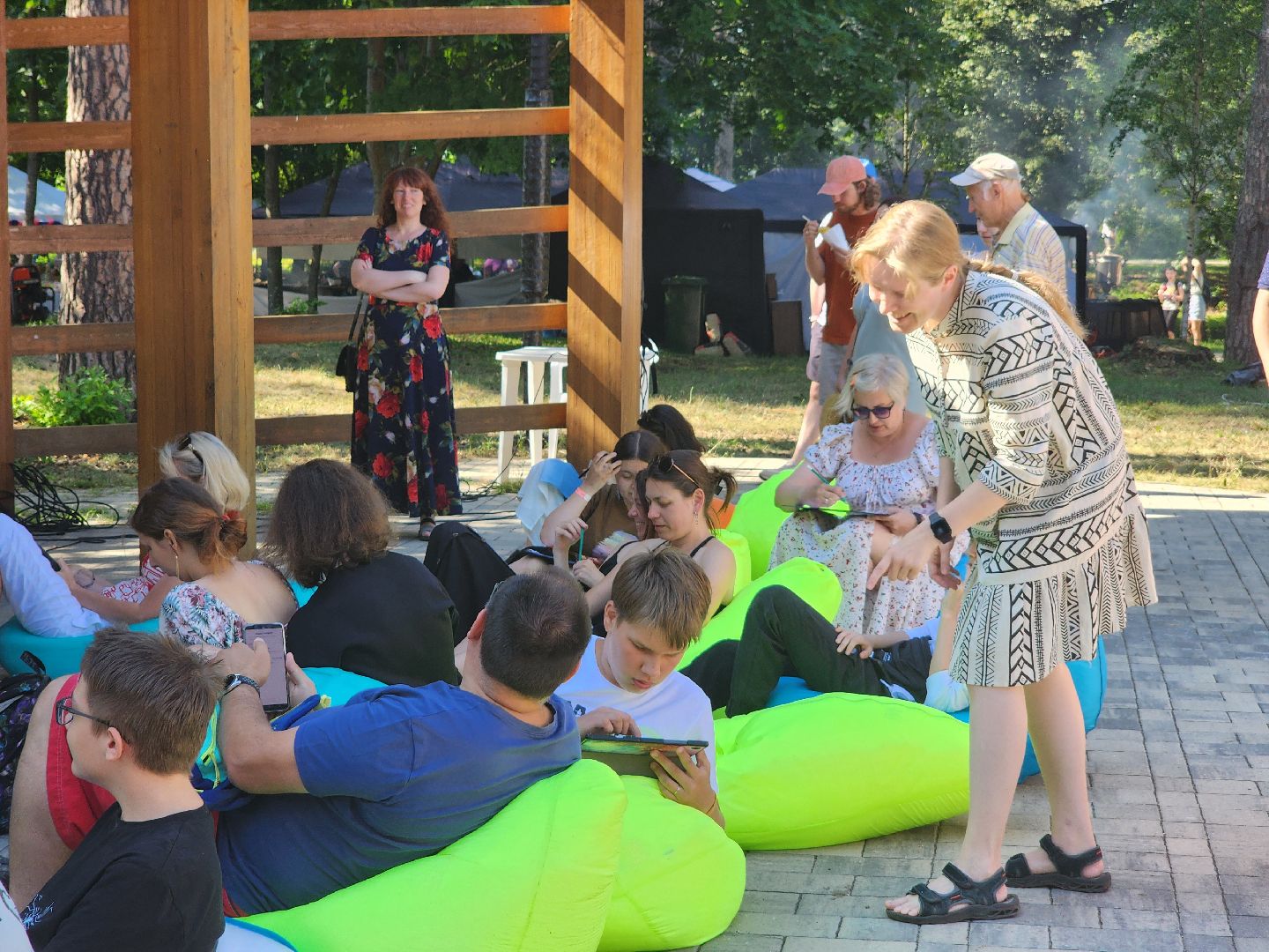 Дубна, Лекторий, Скетчинг, День города, Праздник,