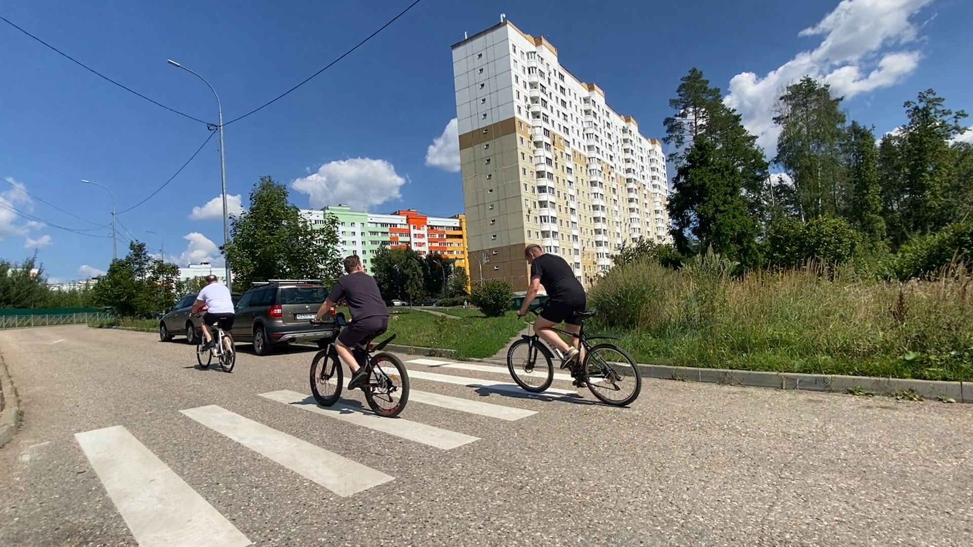 общение с жителями, власиха глава города, велопрогулка с главой, благоустройство власихи, встречи с жителями,