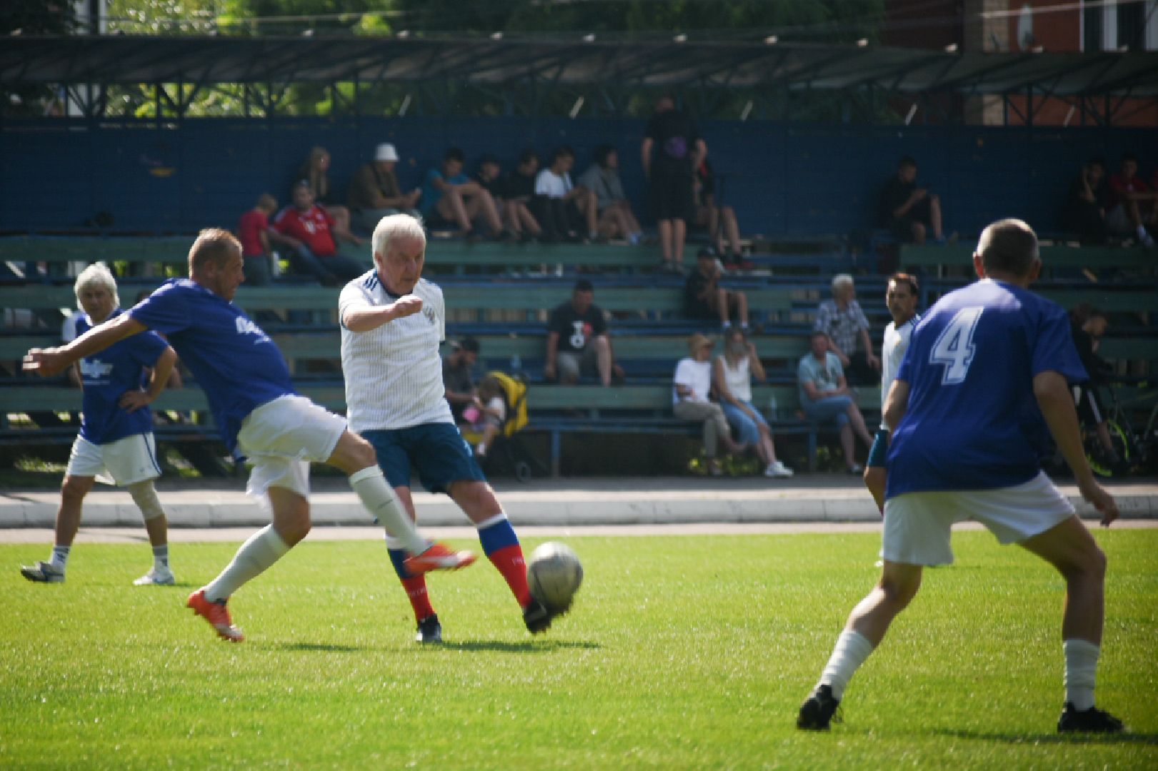 Бронницы, Футбольный клуб Фабус, Юбилейная игра в футбол в Бронницах, Встреча на футбольном поле, Спорт в Бронницах,