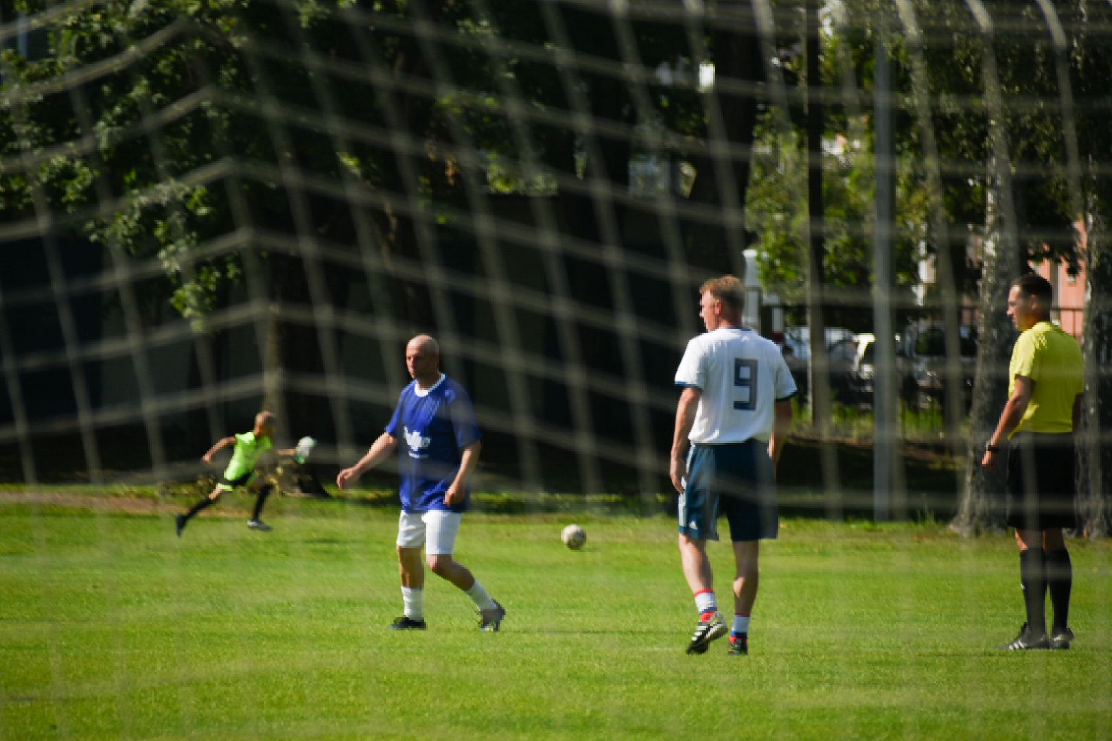 Бронницы, Футбольный клуб Фабус, Юбилейная игра в футбол в Бронницах, Встреча на футбольном поле, Спорт в Бронницах,