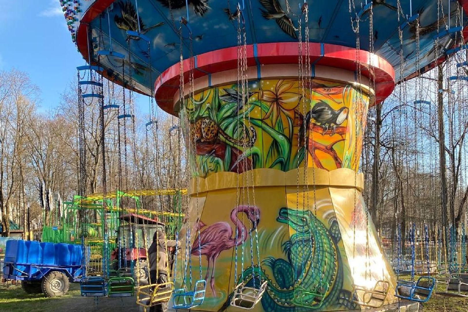 Подольск, субботник, аттракционы