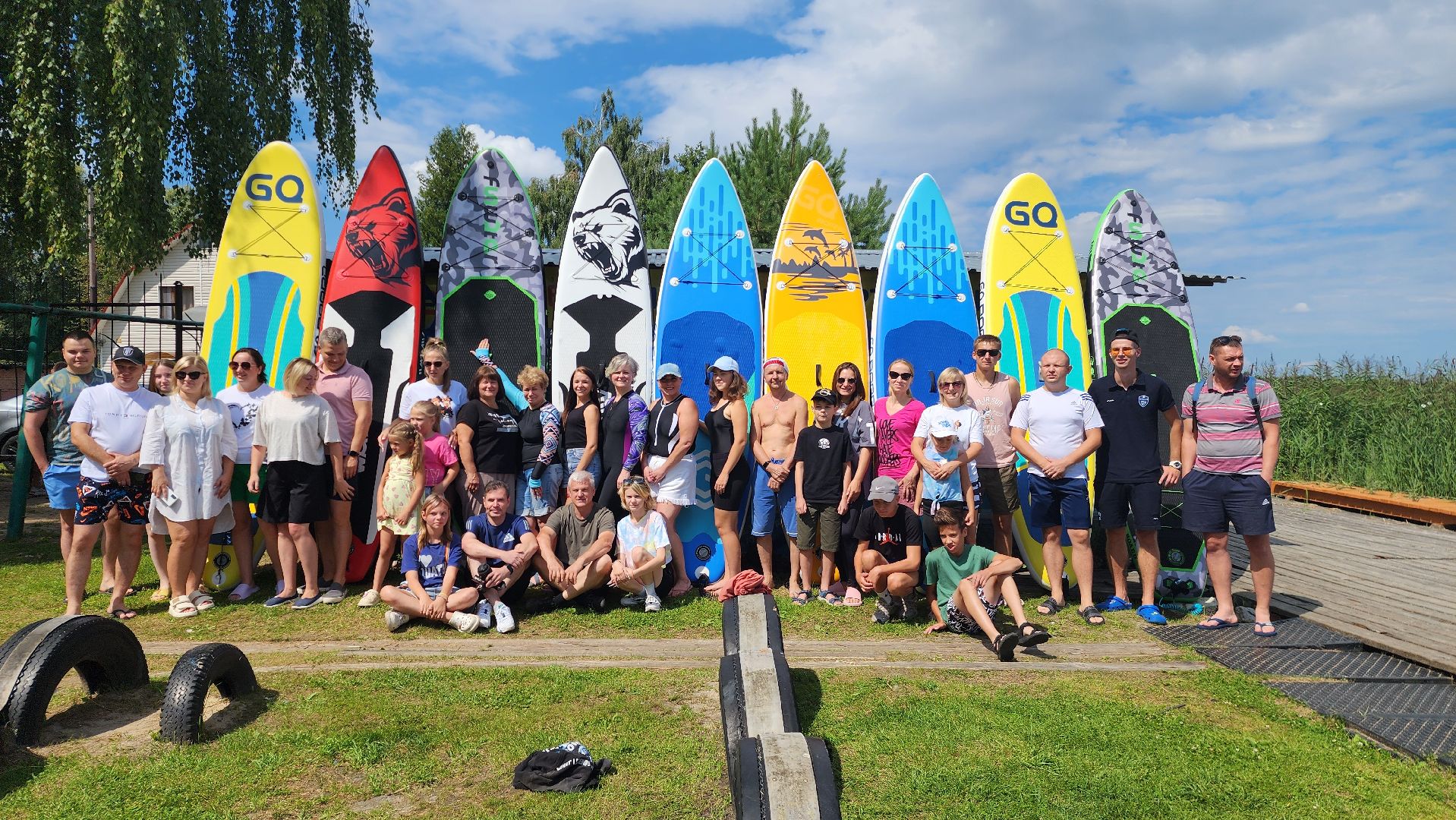 шатура, пляжный отдых, культурная шатура, спорт, спорт для всех, семейный спорт, сап-борды